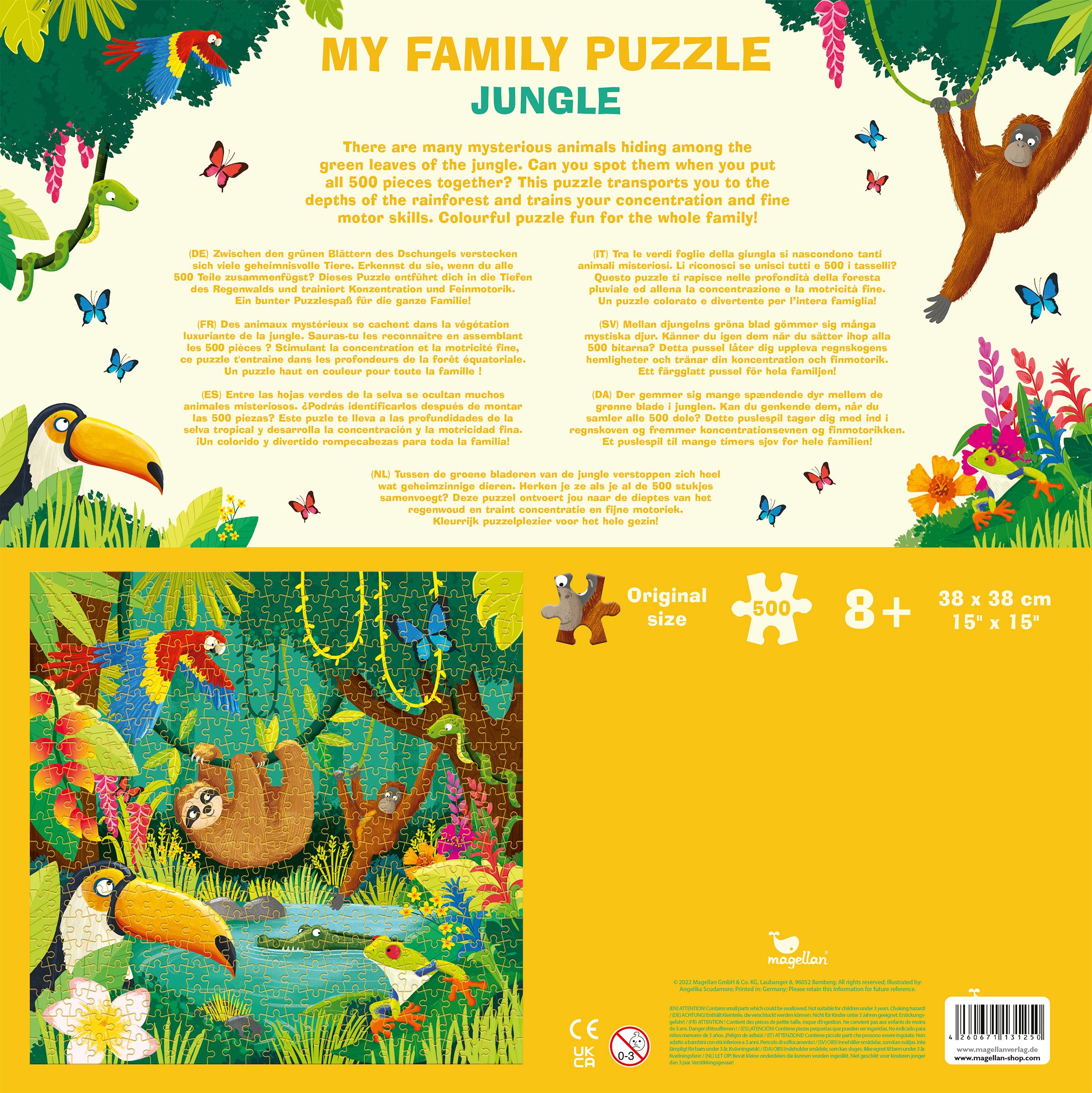 My Family Puzzle - Jungle