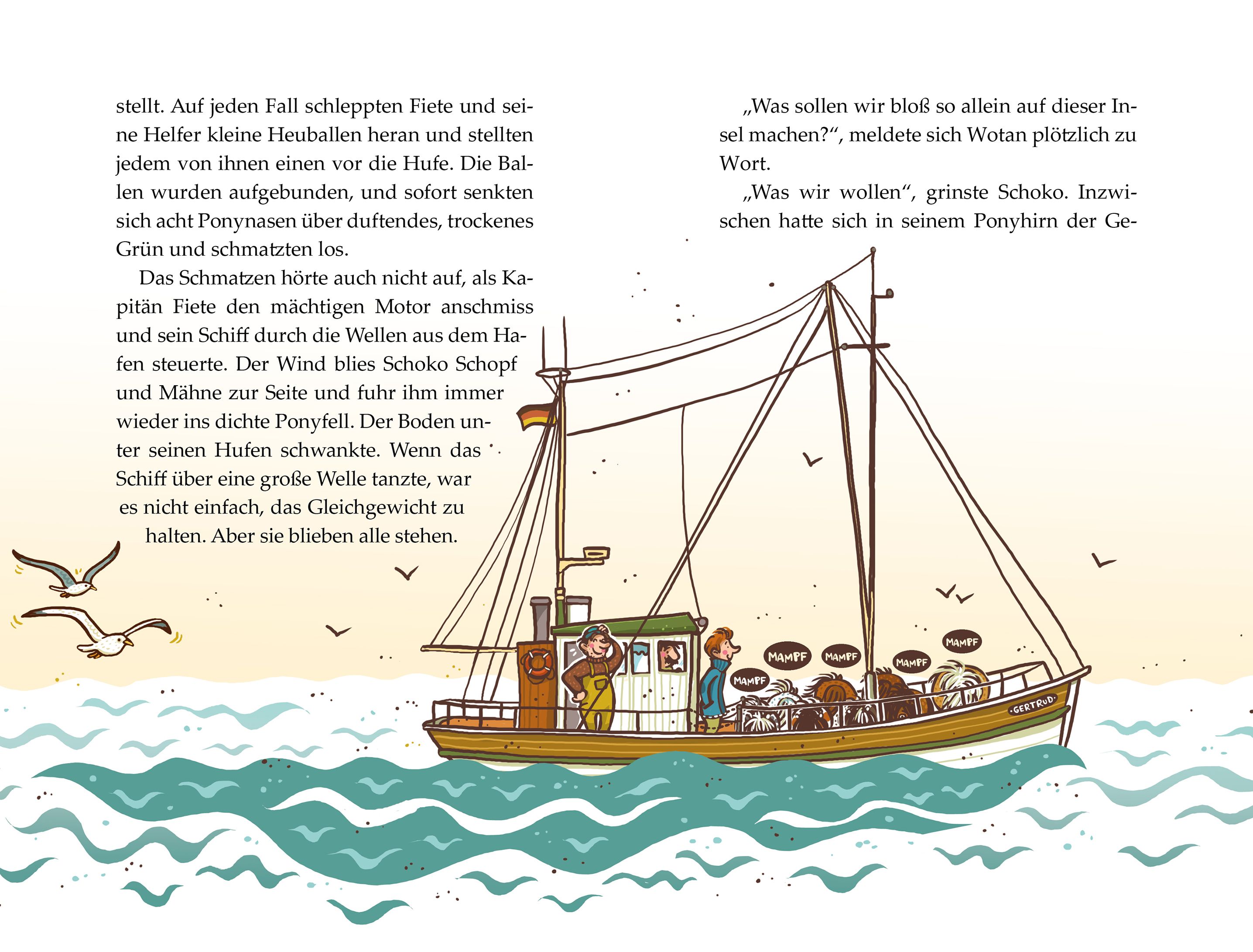 Die Haferhorde - Pony bei die Fische