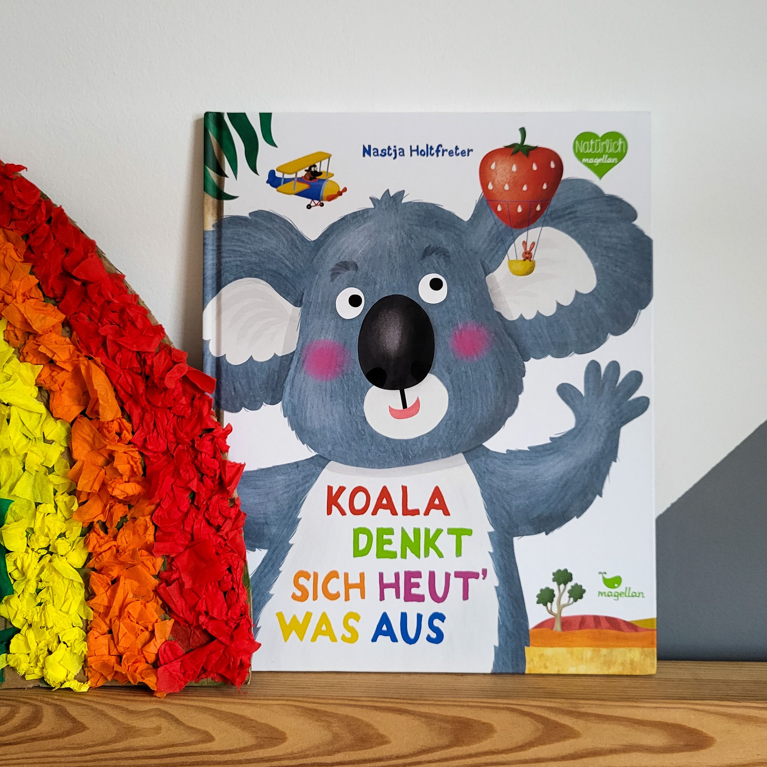 Koala denkt sich heut‘ was aus