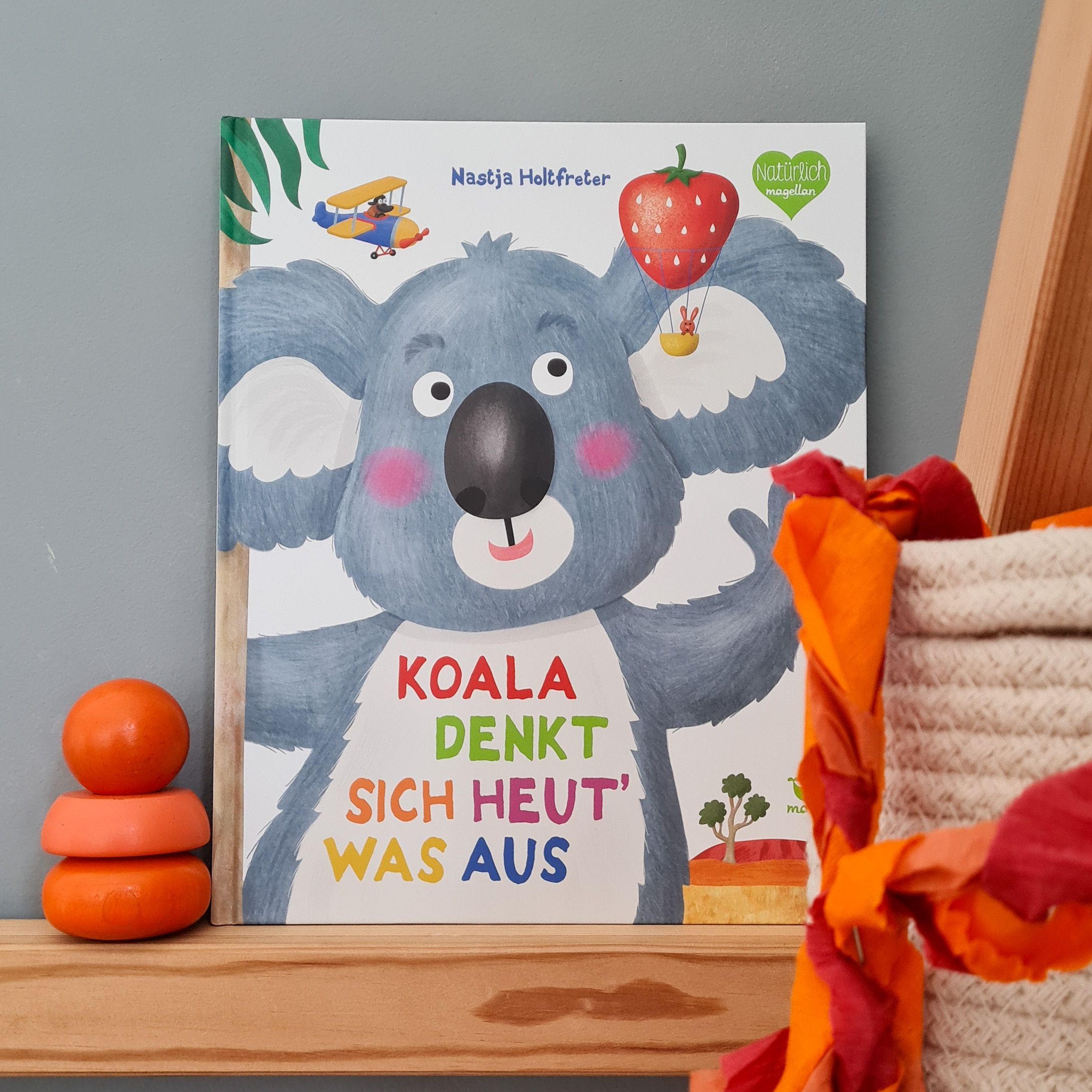 Koala denkt sich heut‘ was aus