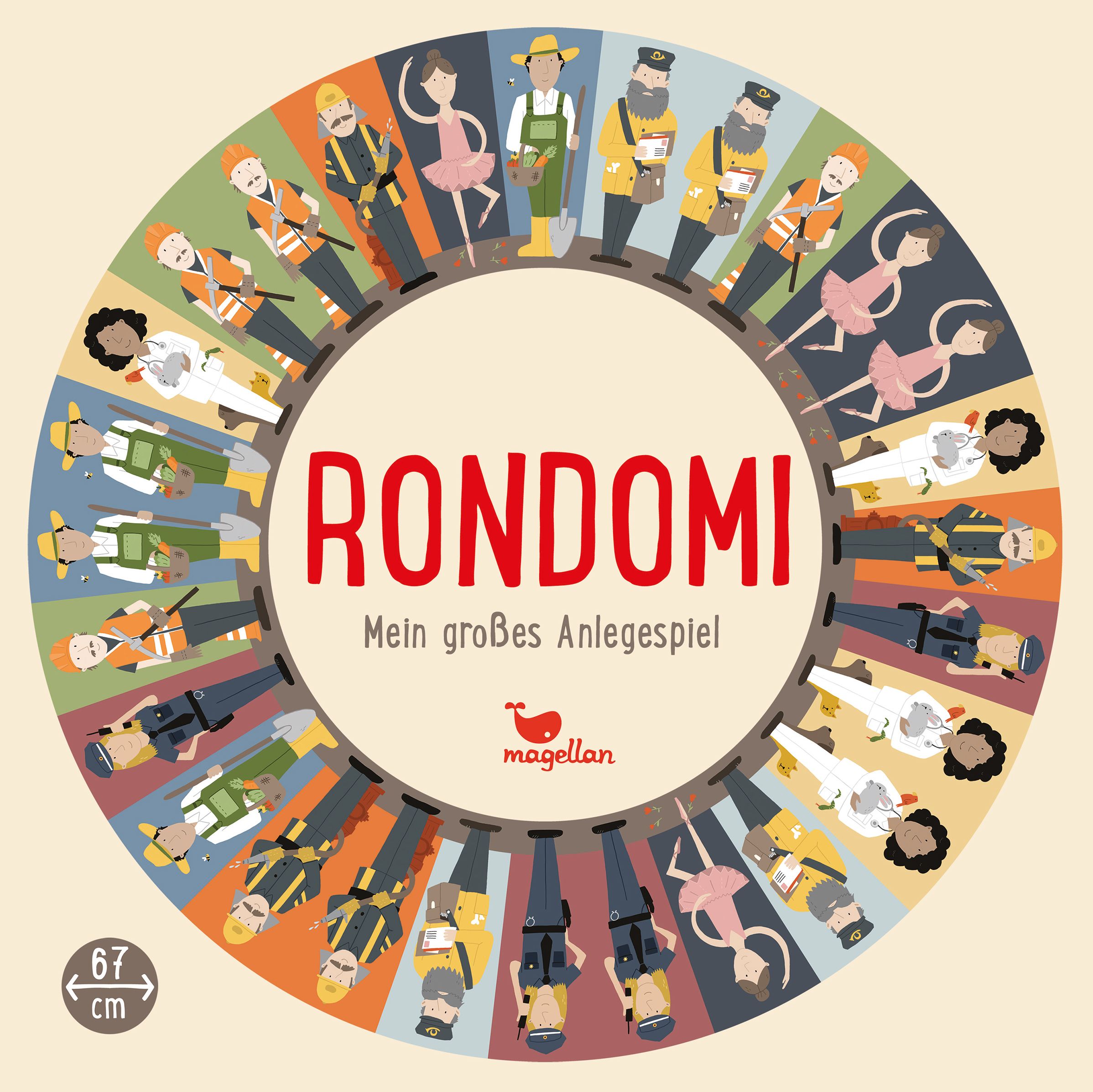 Rondomi - Mein großes Anlegespiel - Berufe