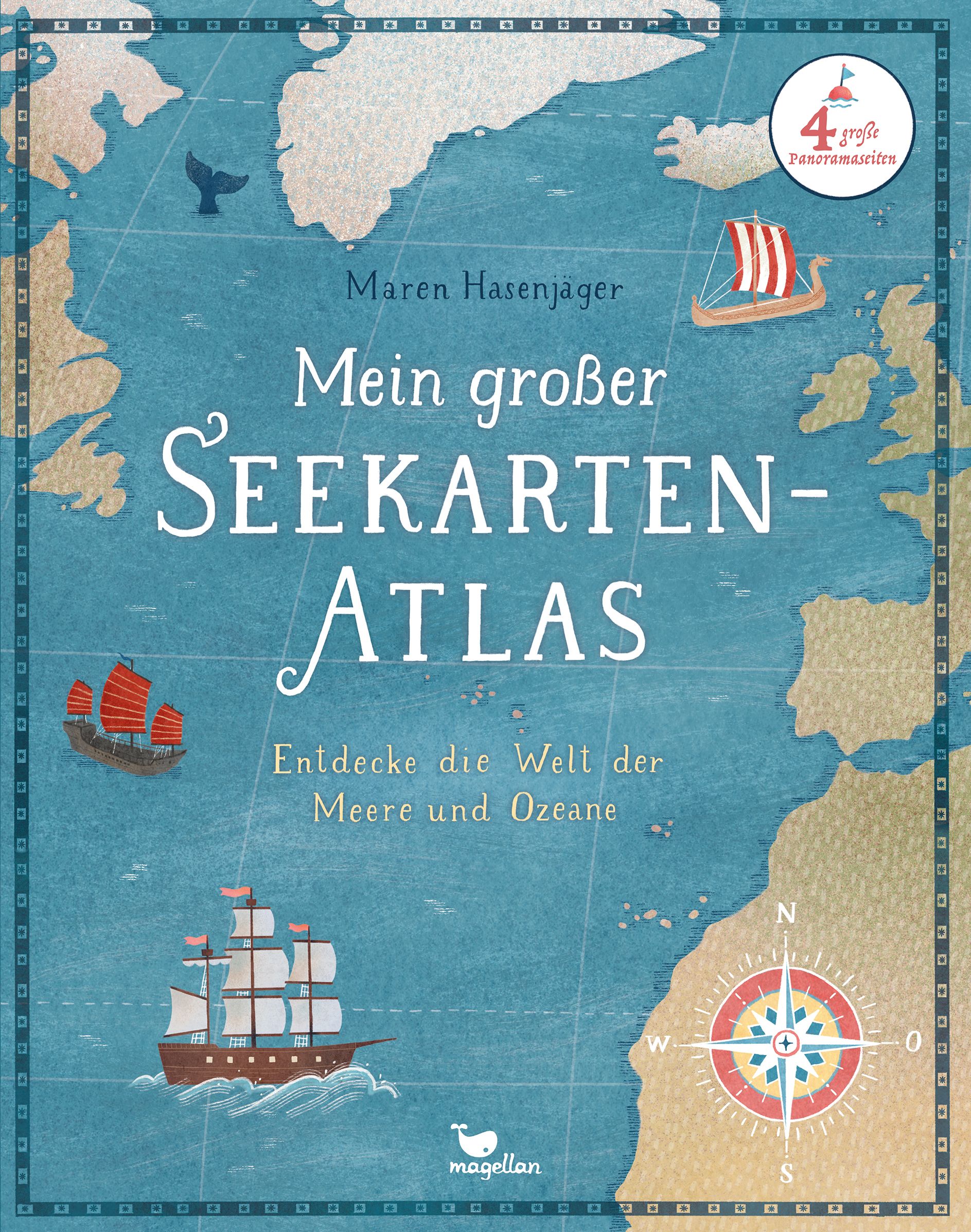 Mein großer Seekarten-Atlas - Entdecke die Welt der Meere und Ozeane