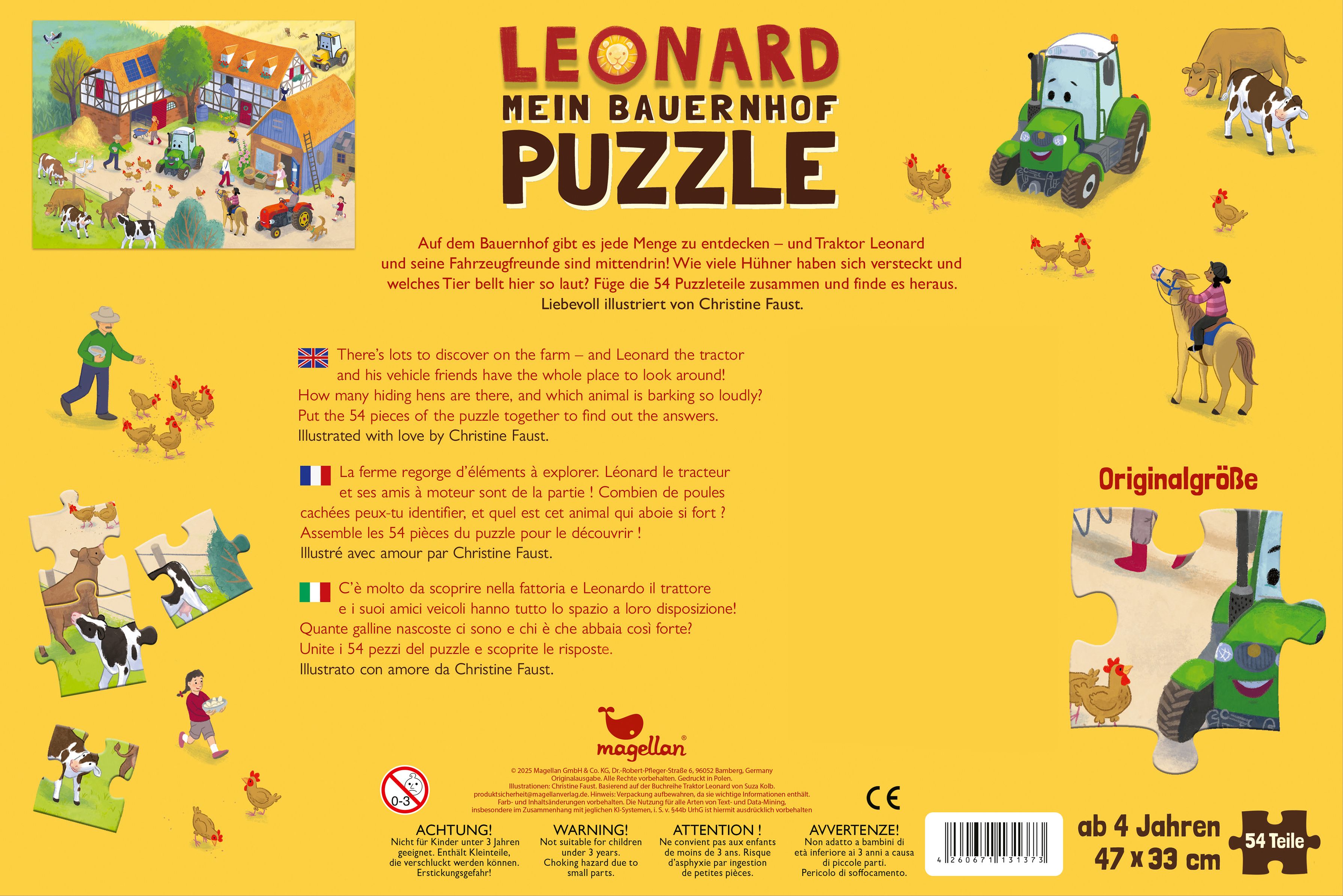 Leonard - Mein Bauernhof-Puzzle