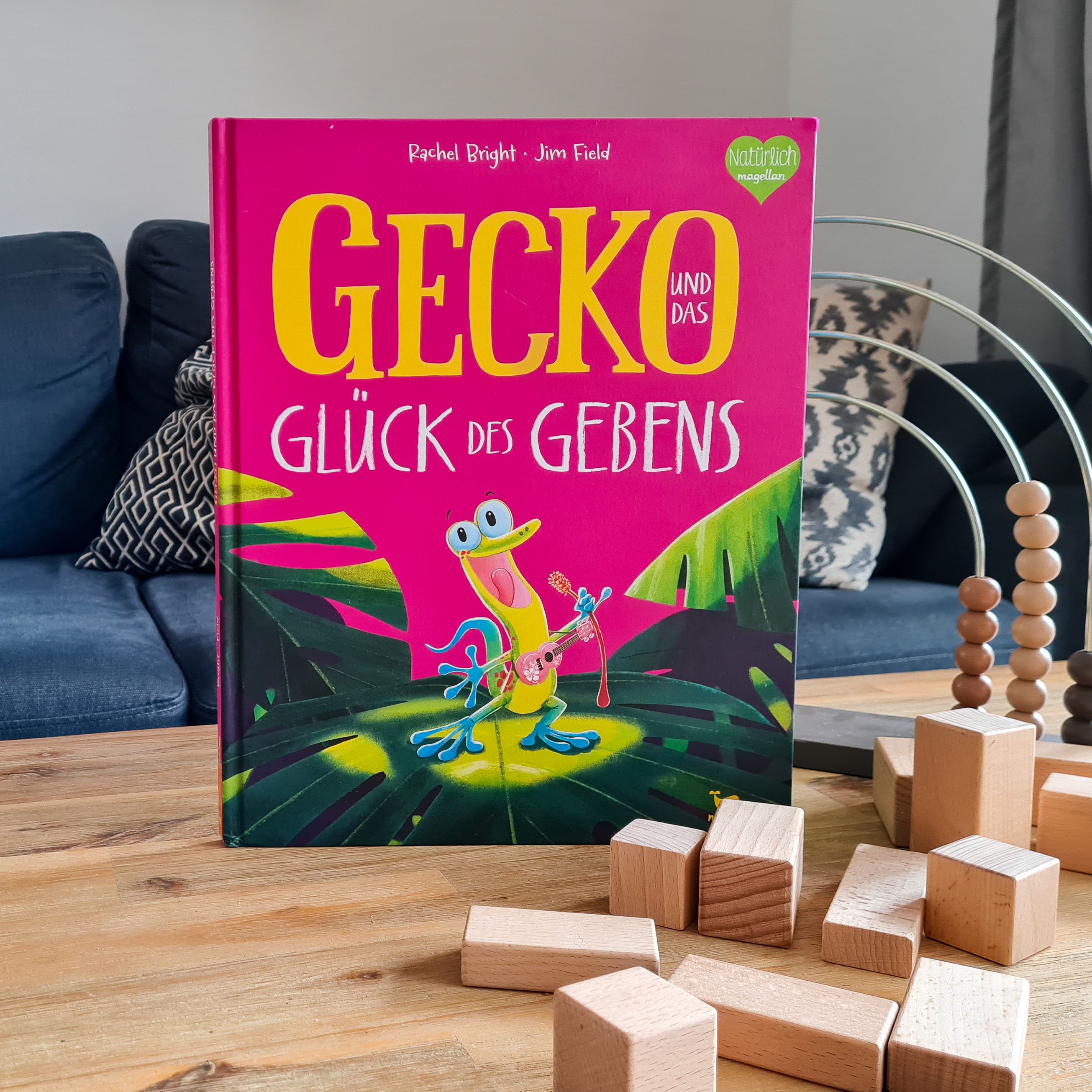 Gecko und das Glück des Gebens