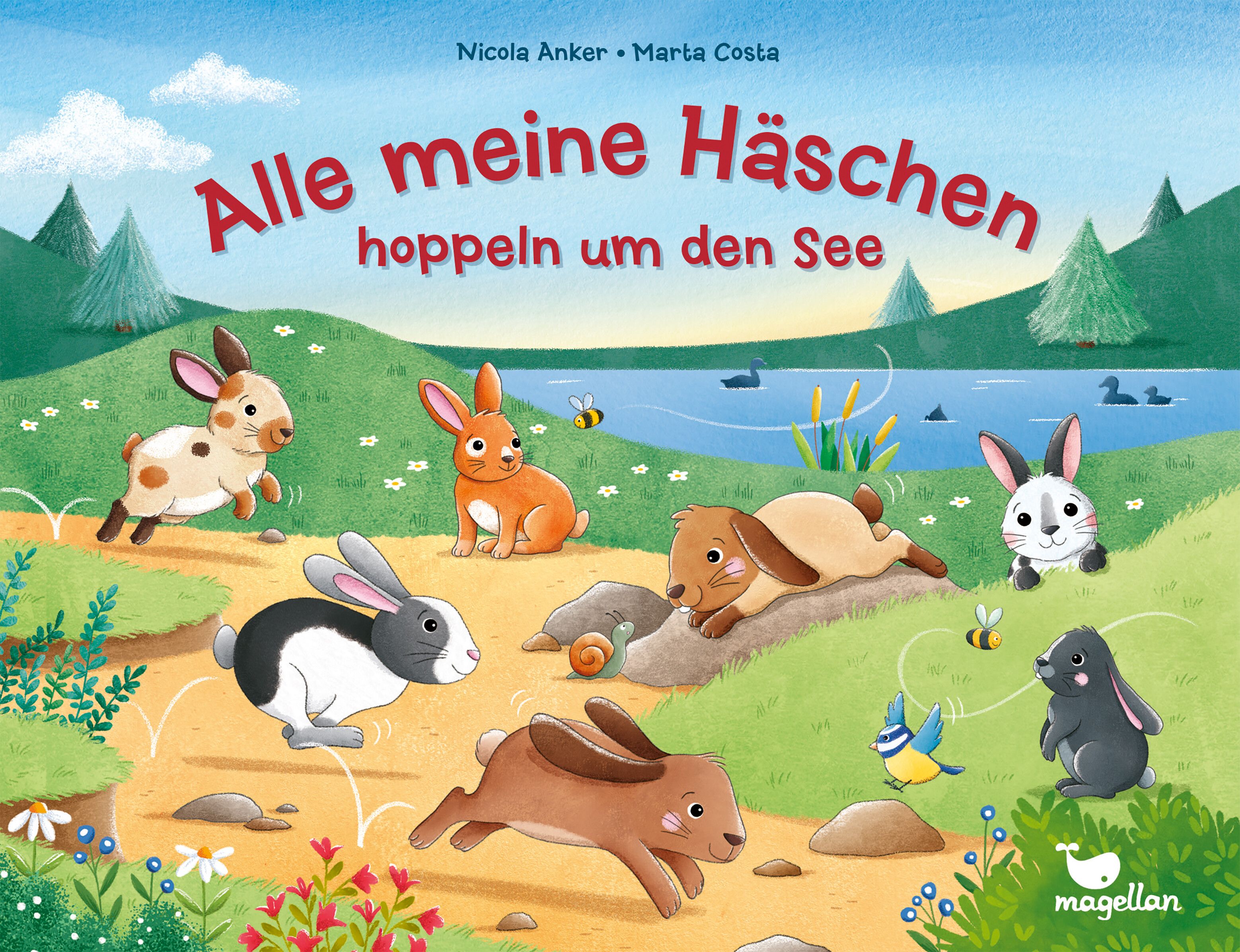 Alle meine Häschen hoppeln um den See