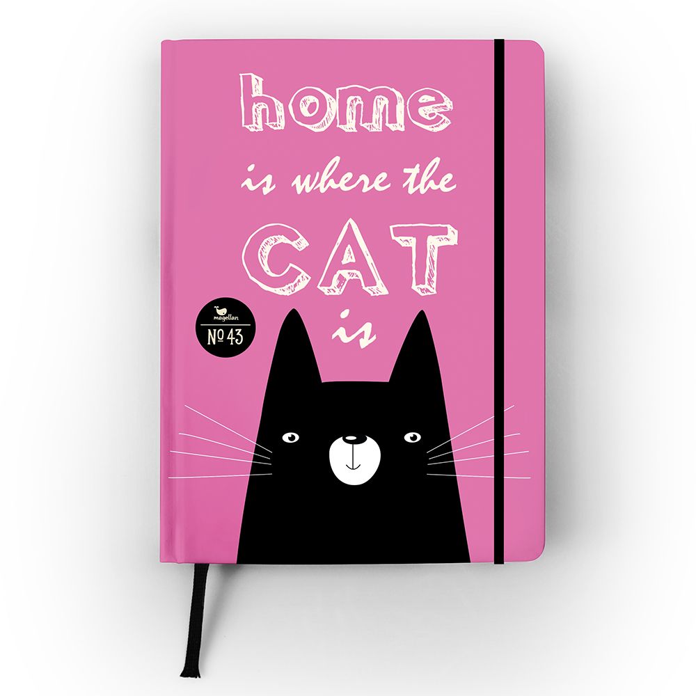 Notizbuch No. 43 - Cat Home