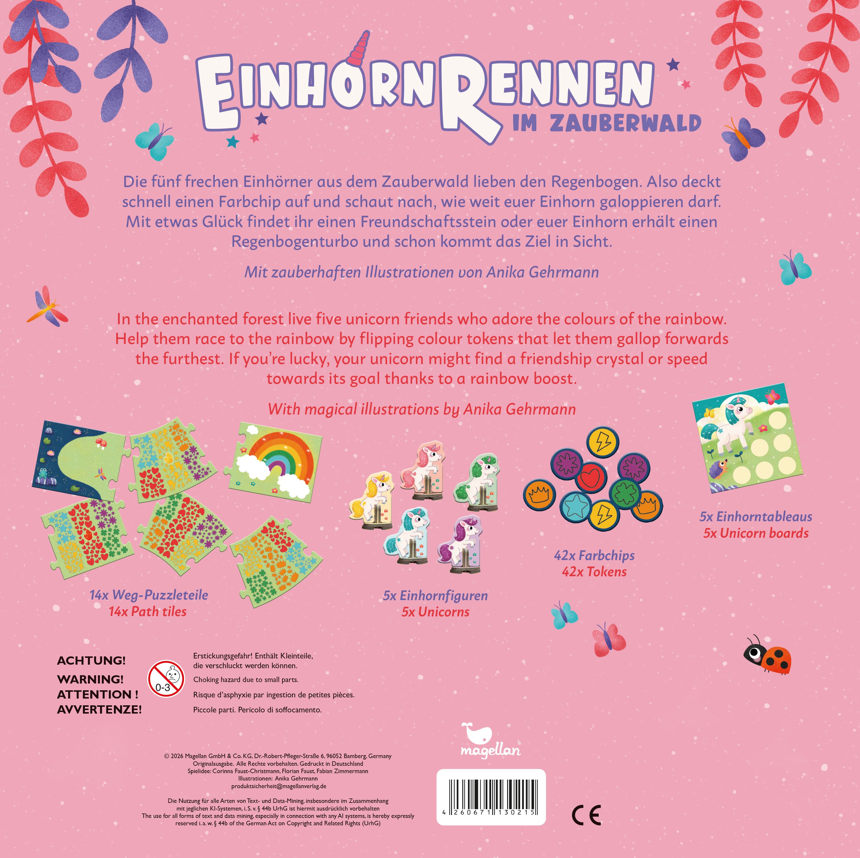 Einhornrennen im Zauberwald