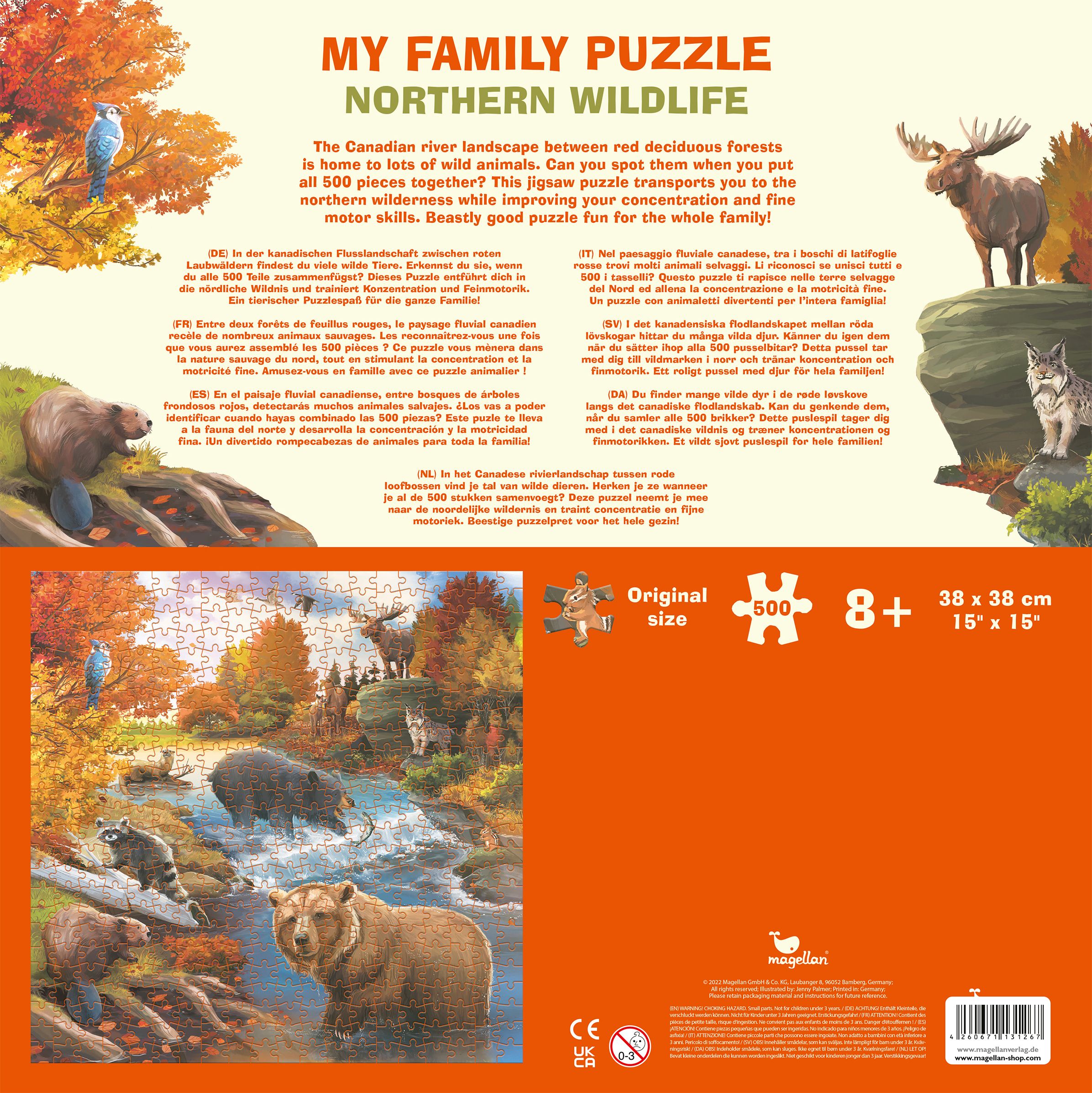 My Family Puzzle - Northern Wildlife