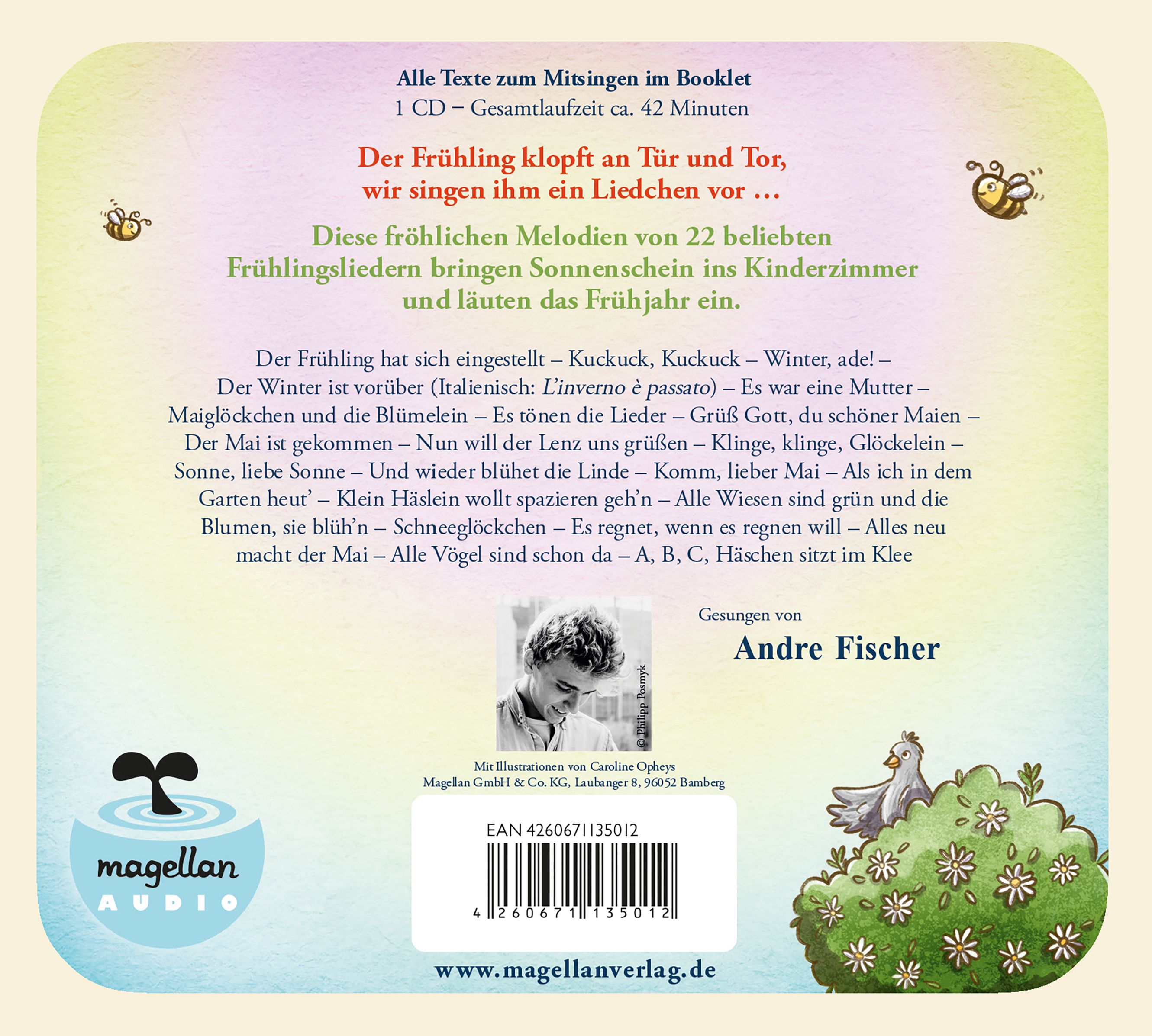 Öhrchen auf! Meine schönsten Frühlingslieder (Audio-CD)