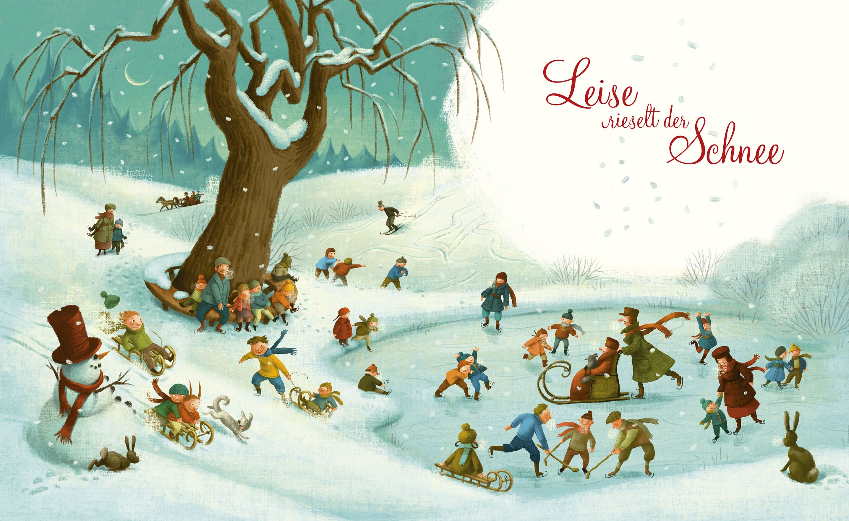 Wunderbare Weihnachtszeit - Ein Hausbuch mit Geschichten, Liedern und Gedichten