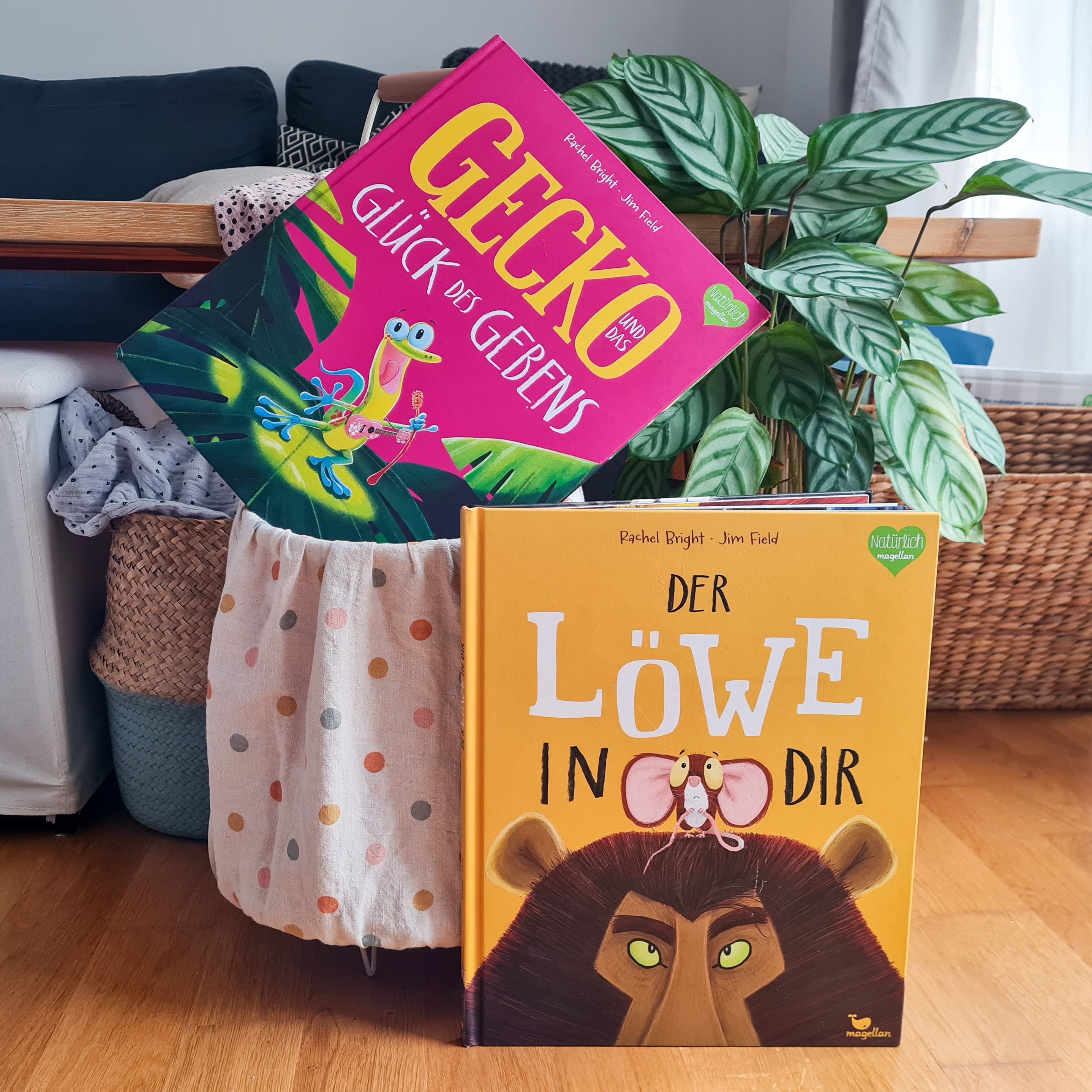 Gecko und das Glück des Gebens
