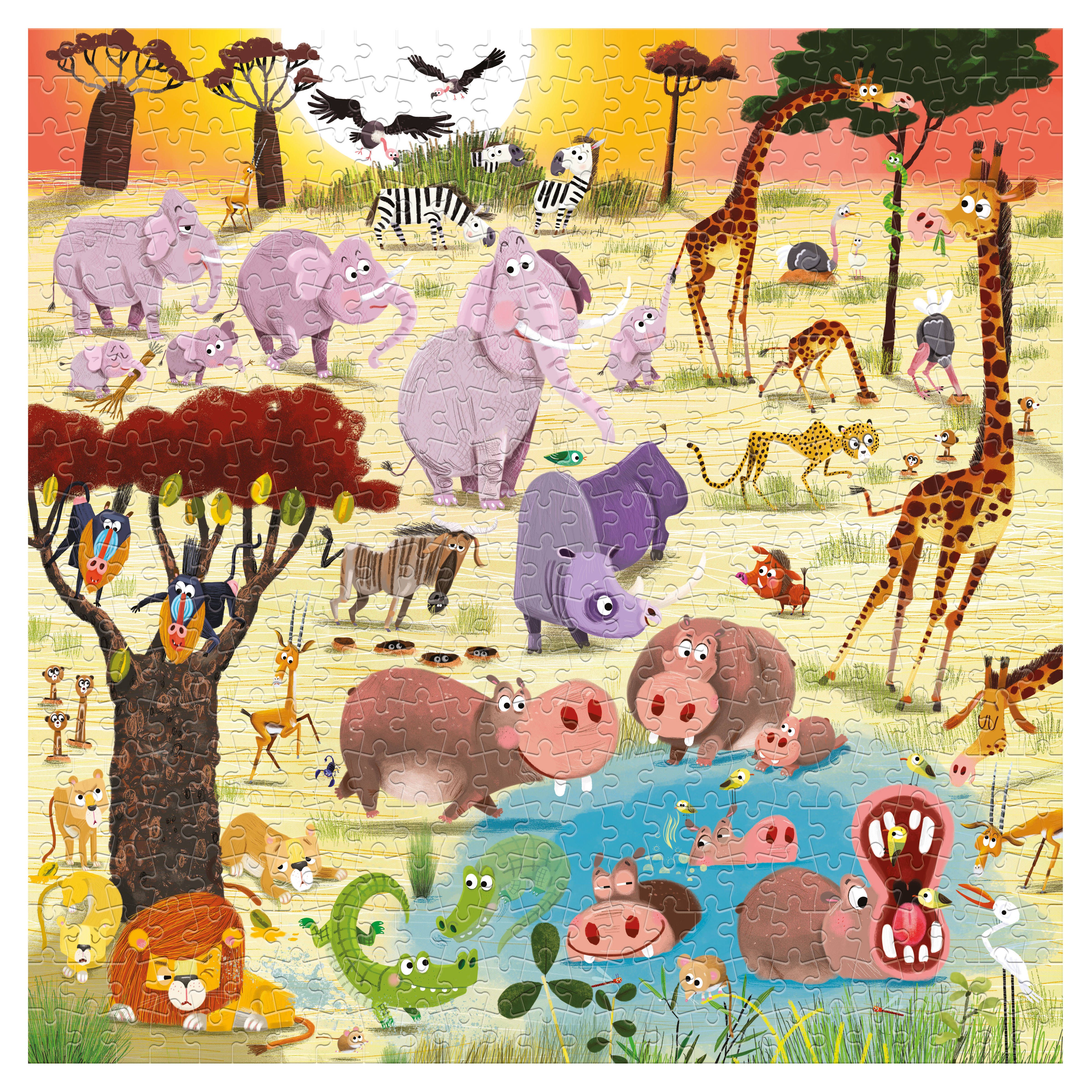 My Family Puzzle - Savannah