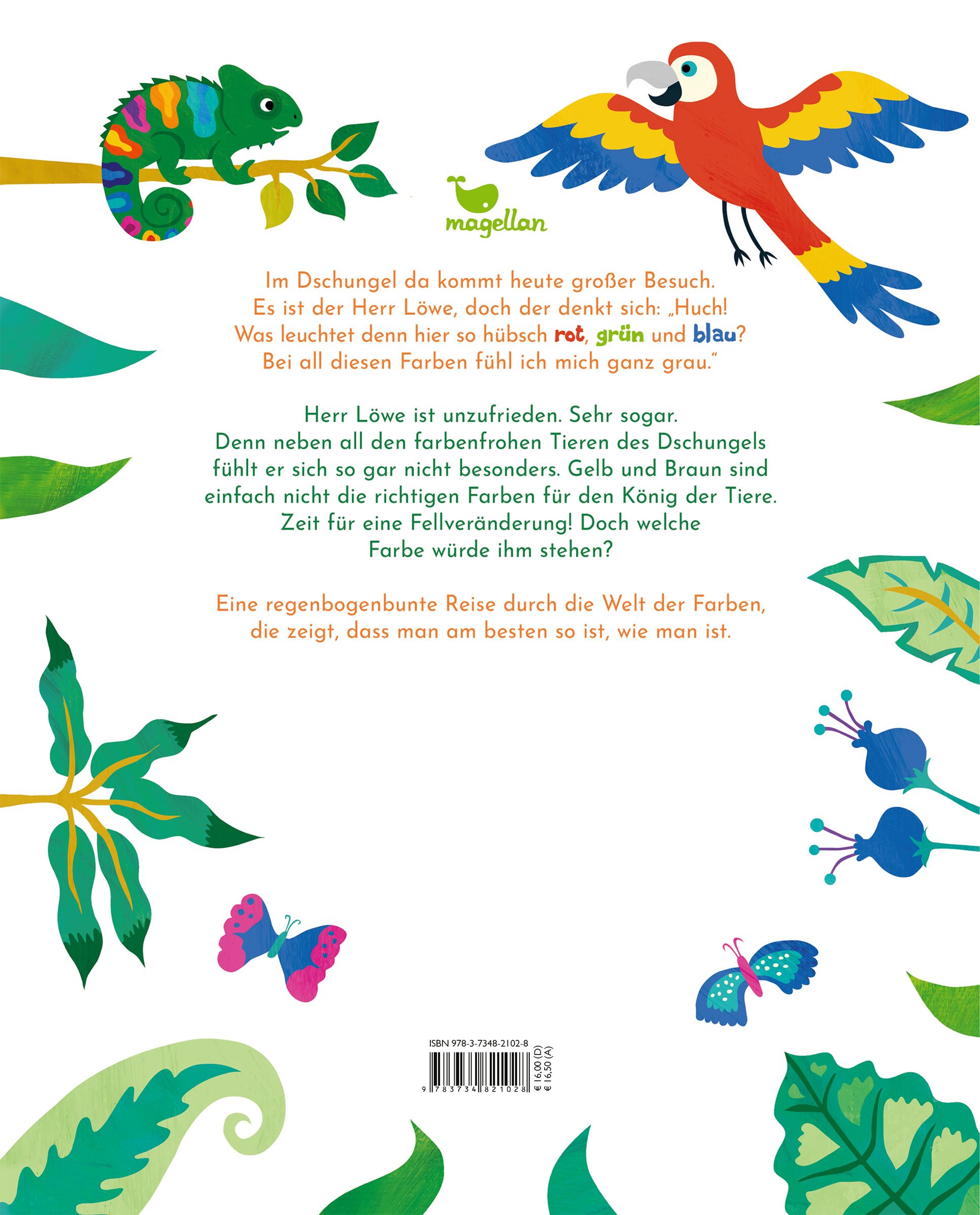 Herr Löwe trägt heut' bunt