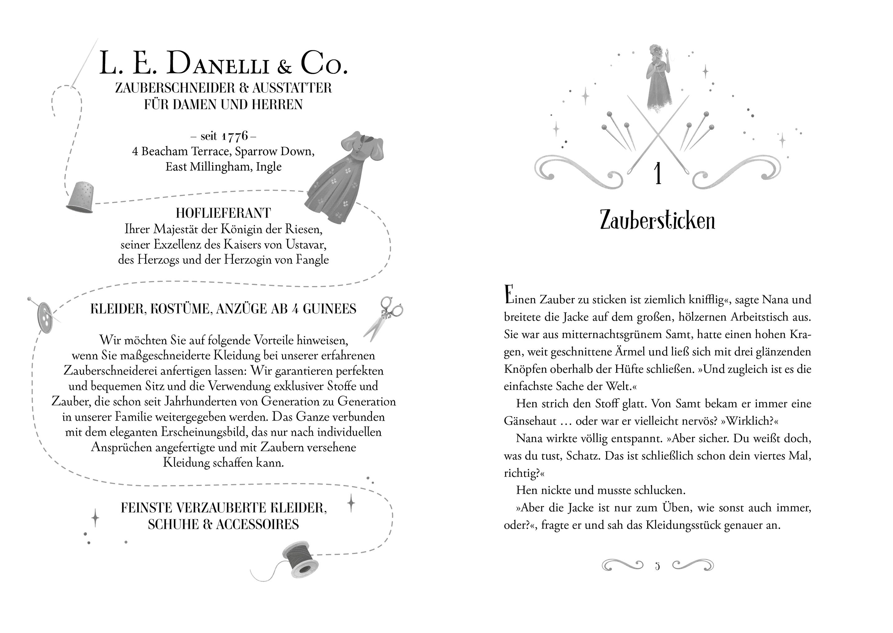 Danelli & Co. - Hier wird mit Magie gestickt