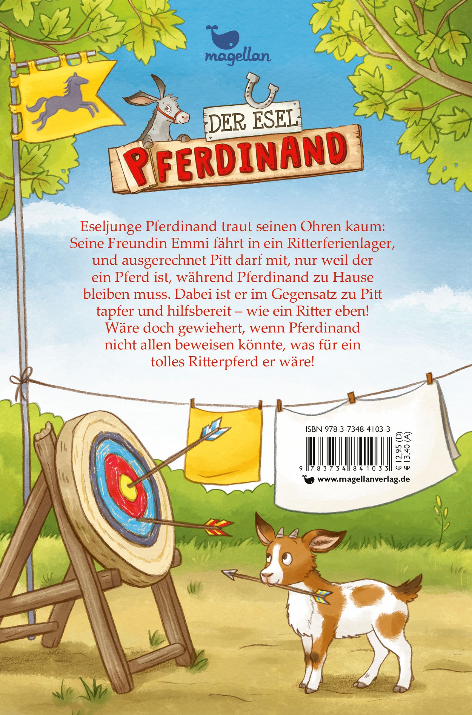 Der Esel Pferdinand - Ritterpferd mit Eselsohren