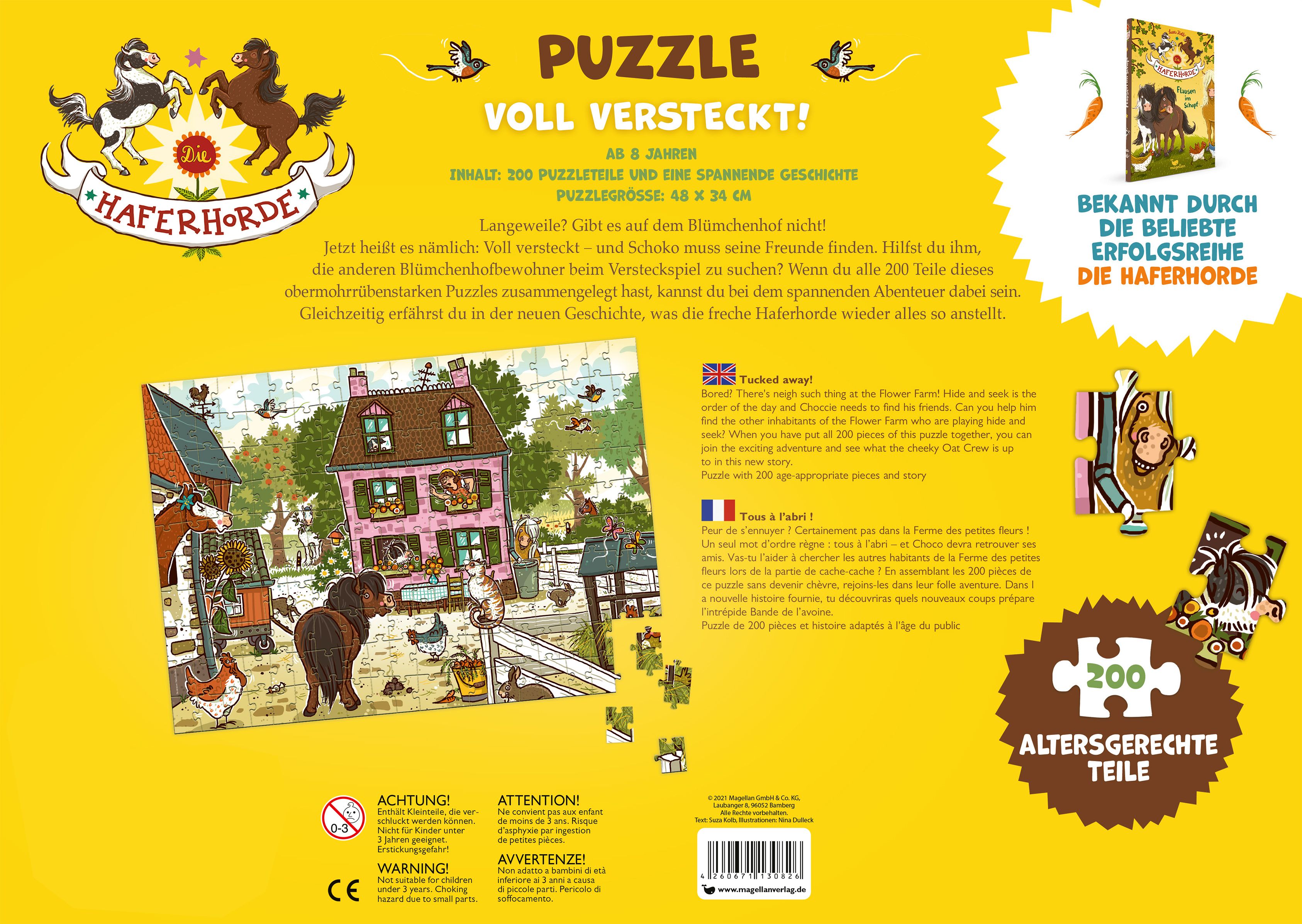 Die Haferhorde - Voll versteckt! (Puzzle)