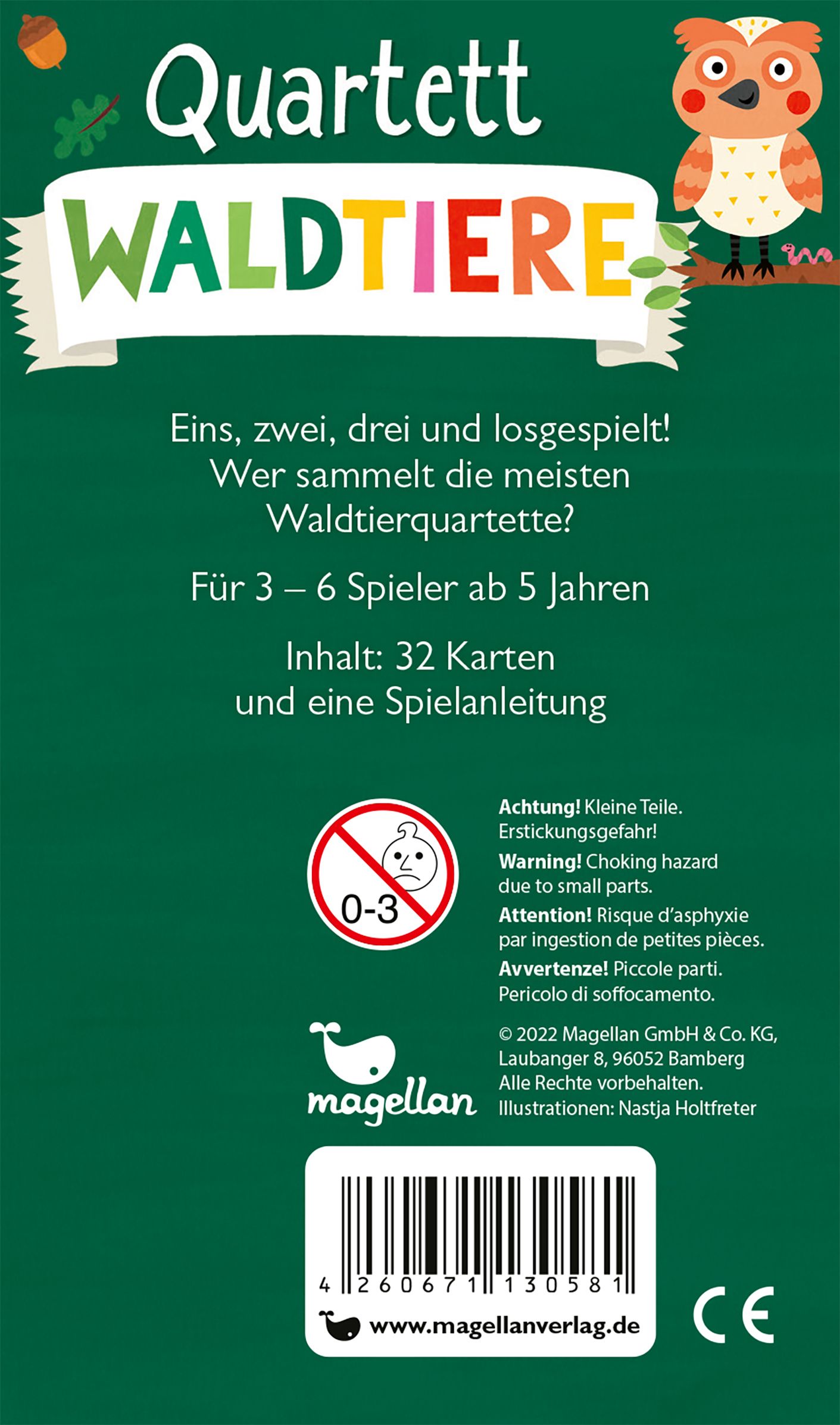 Quartett - Waldtiere