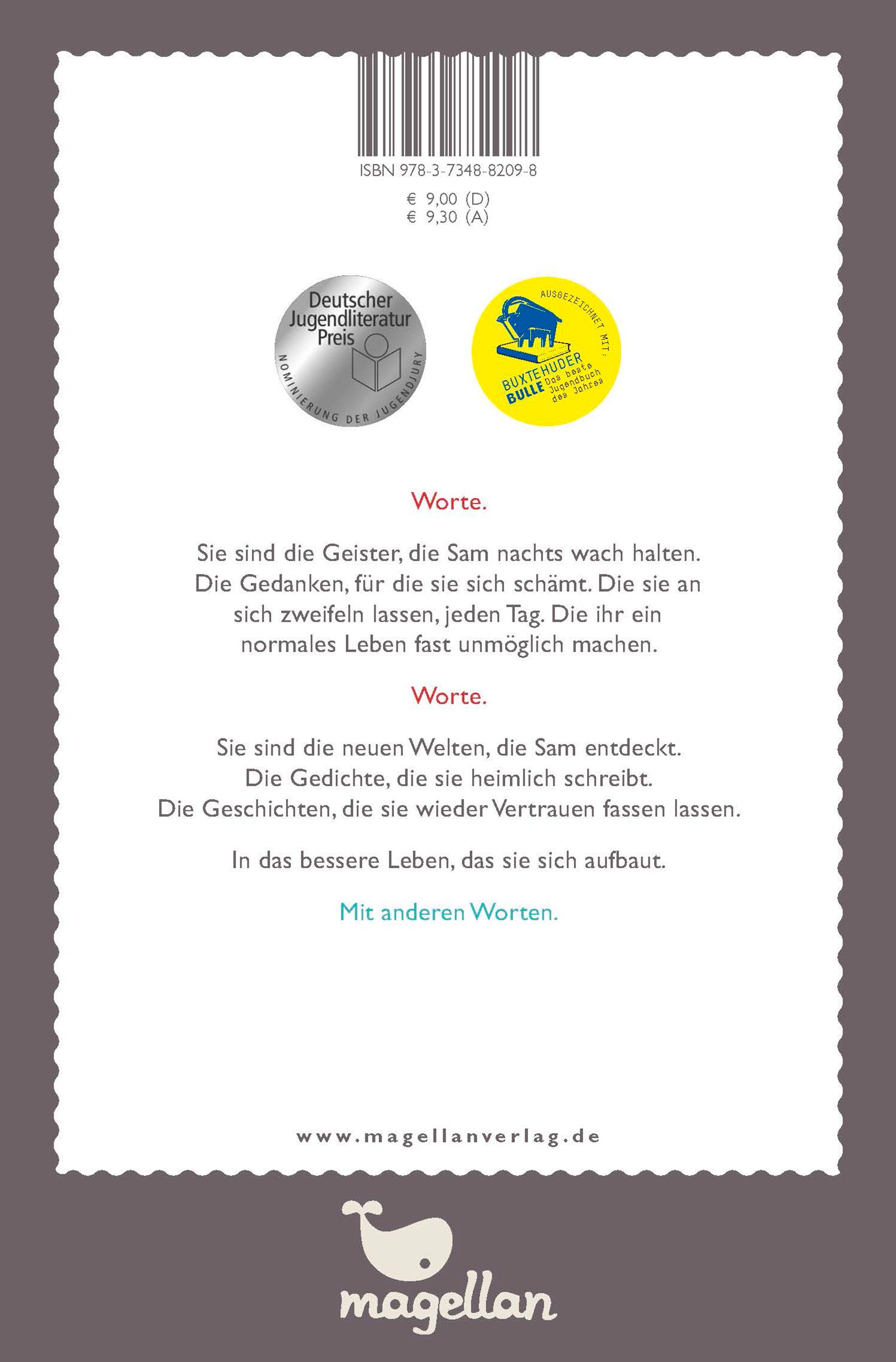 Mit anderen Worten: ich