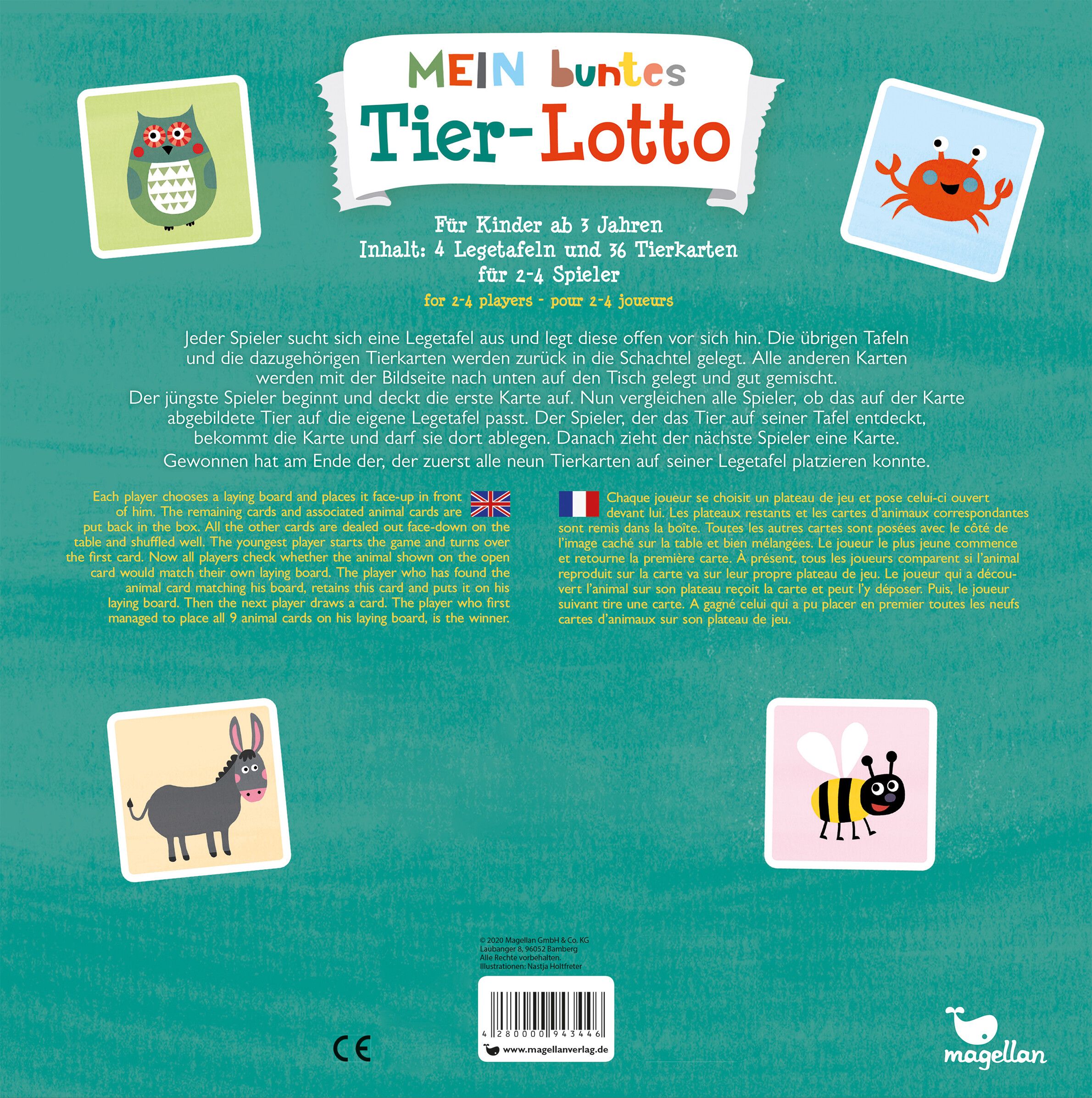 Mein buntes Tier-Lotto