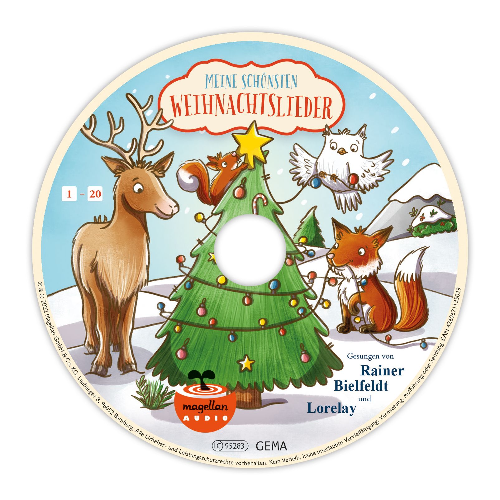 Öhrchen auf! Meine schönsten Weihnachtslieder (Audio-CD)