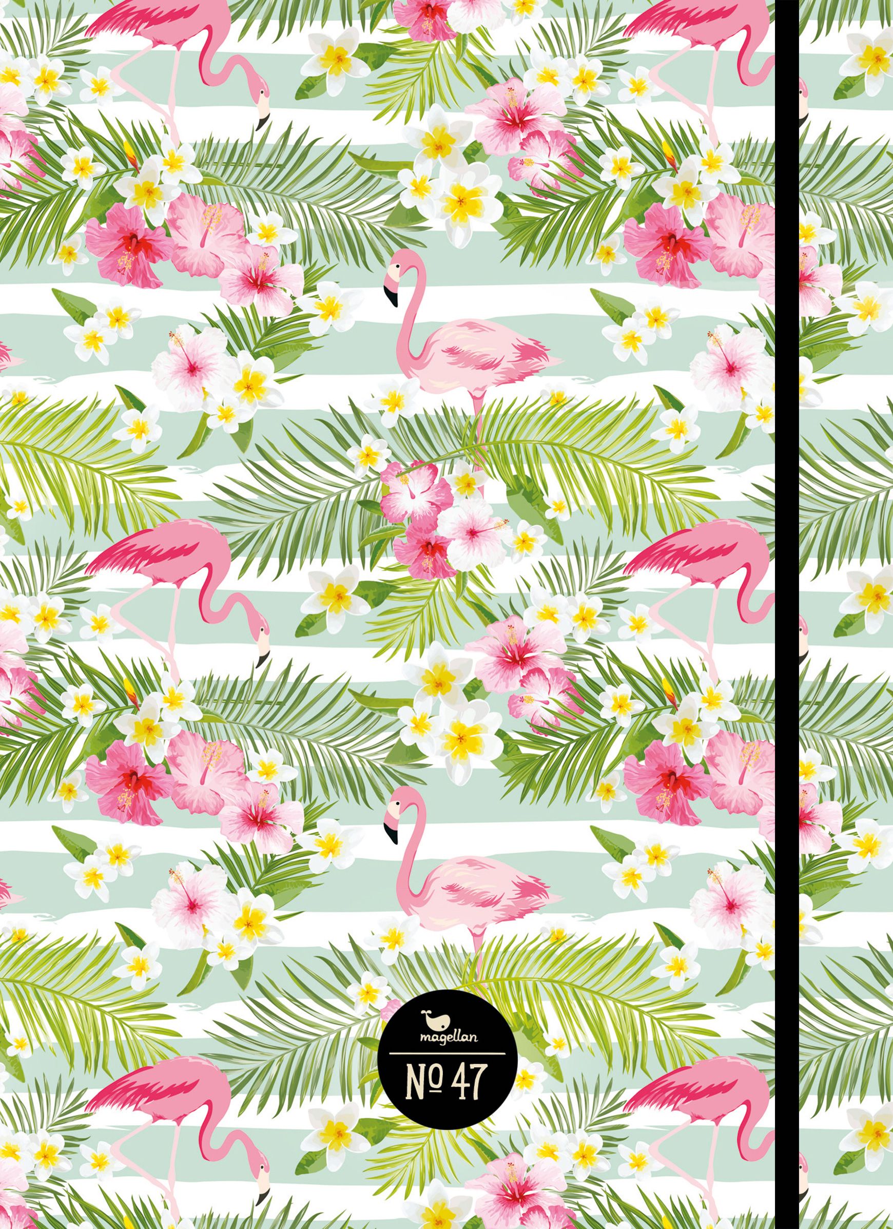 Notizbuch No. 47 - Flamingos