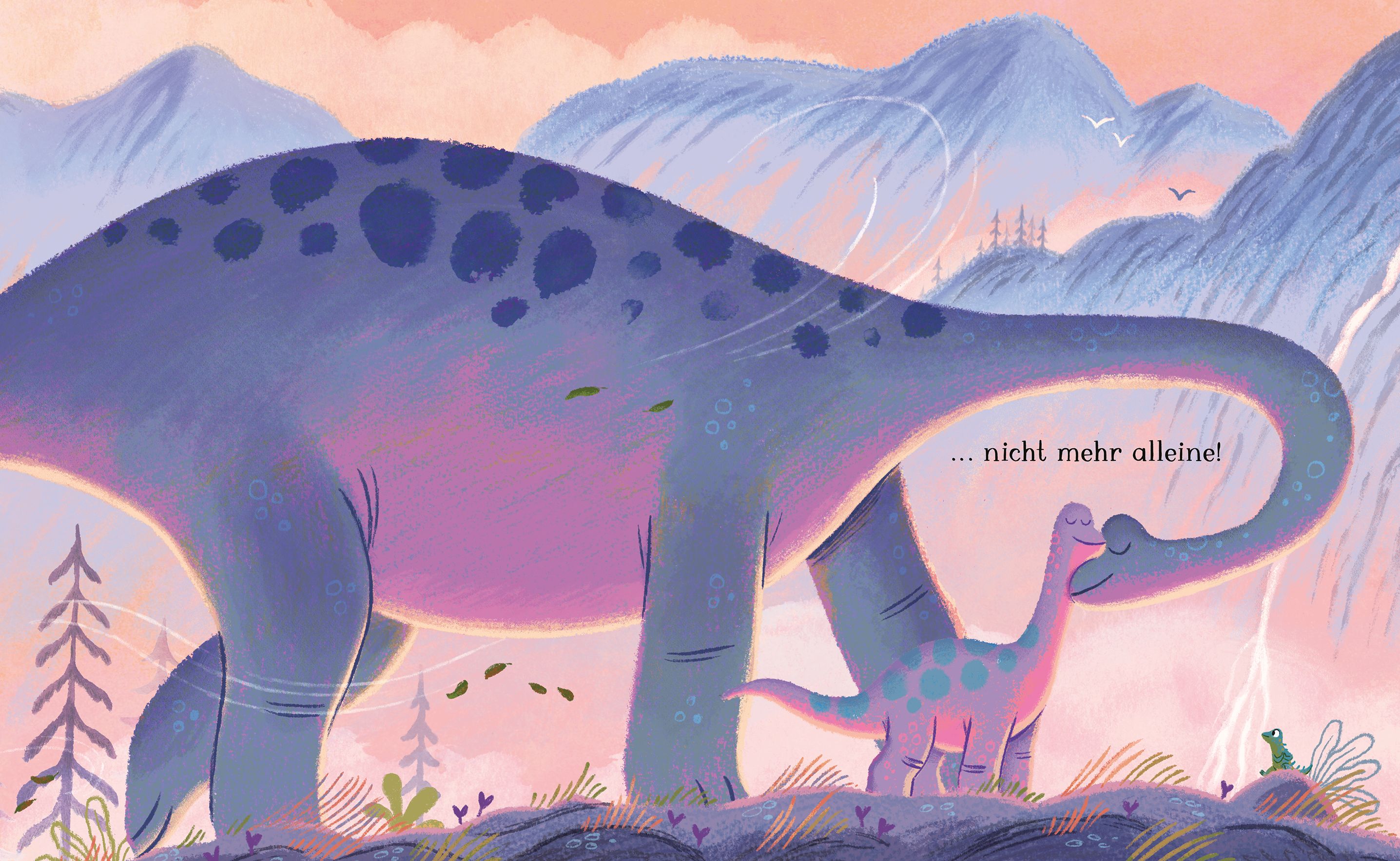 Mama ist bei dir, kleiner Dino
