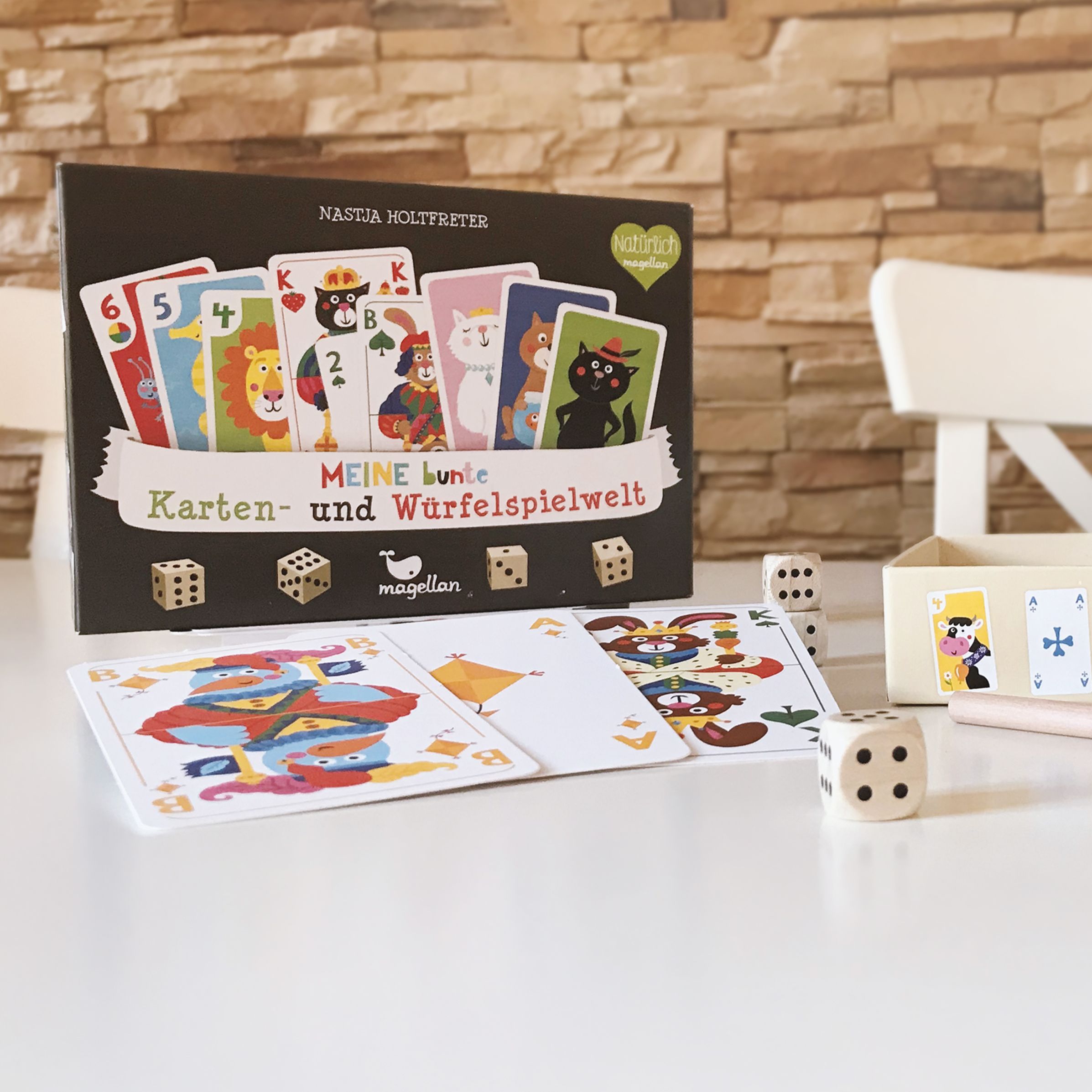 Meine bunte Karten- und Würfelspielwelt