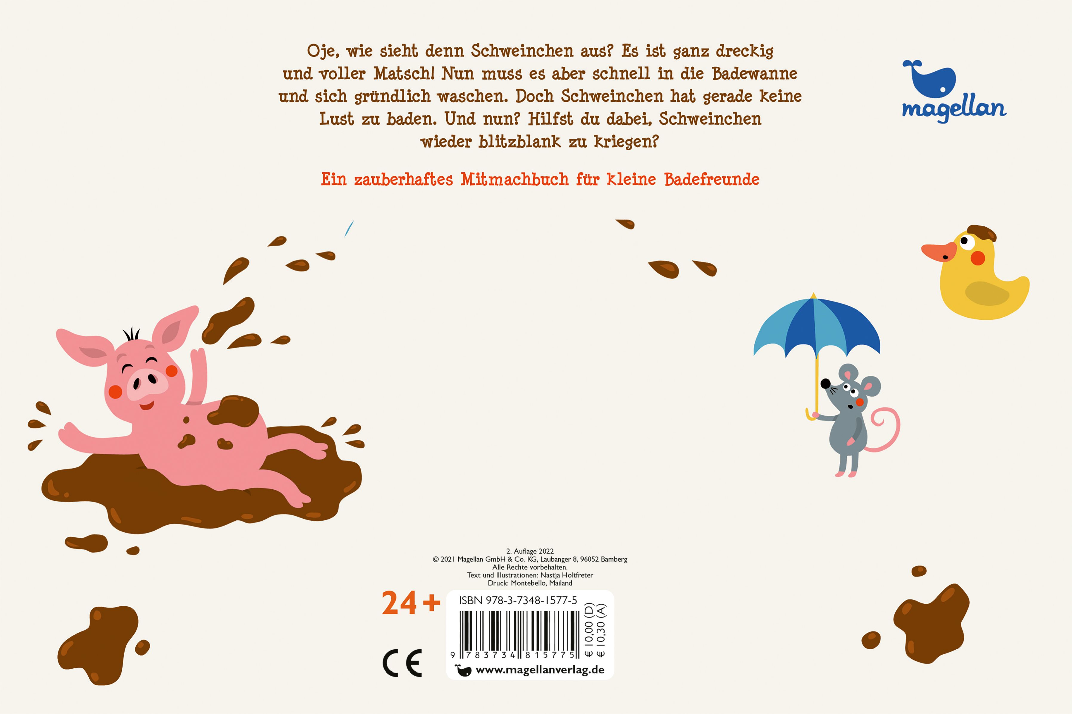Wie bekommen wir das Schwein bloß in die Badewanne rein?