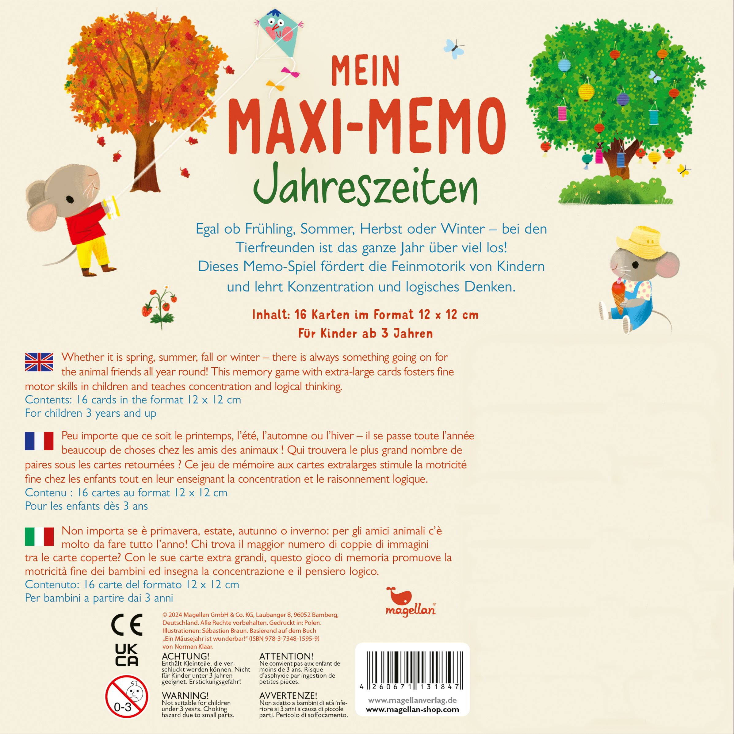 Mein Maxi-Memo - Jahreszeiten