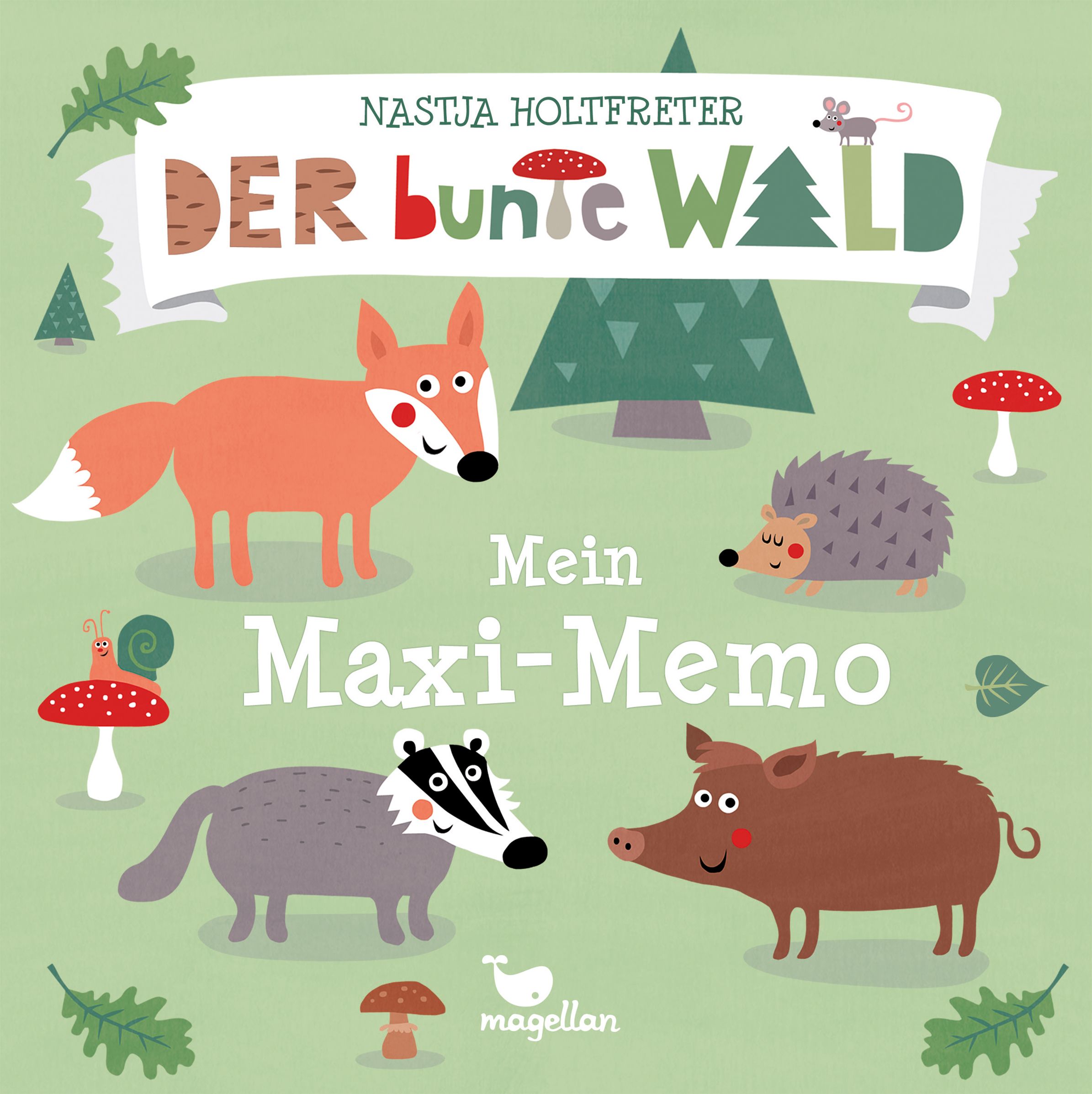 Der bunte Wald - Mein Maxi-Memo