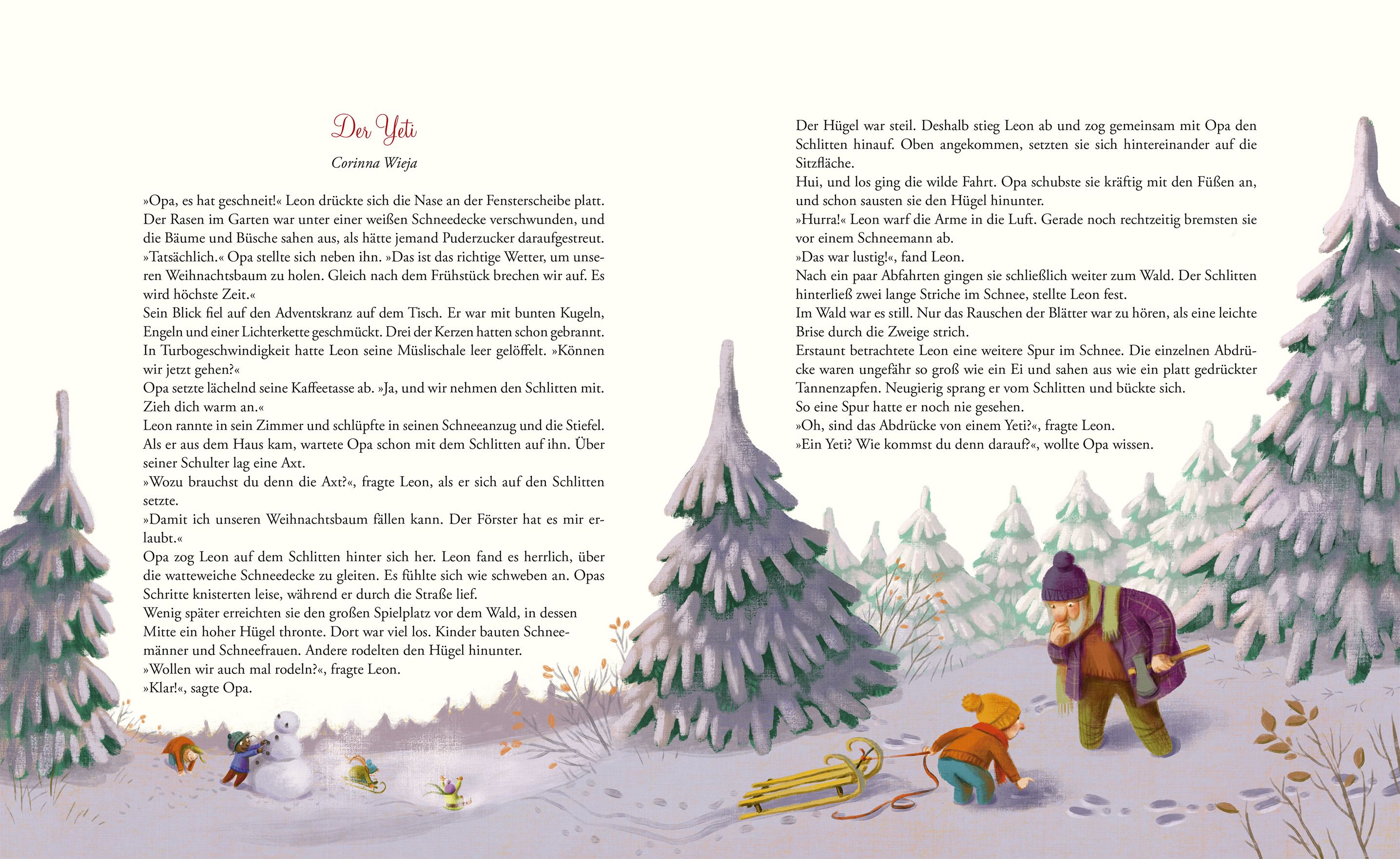 Wunderbare Weihnachtszeit - Ein Hausbuch mit Geschichten, Liedern und Gedichten