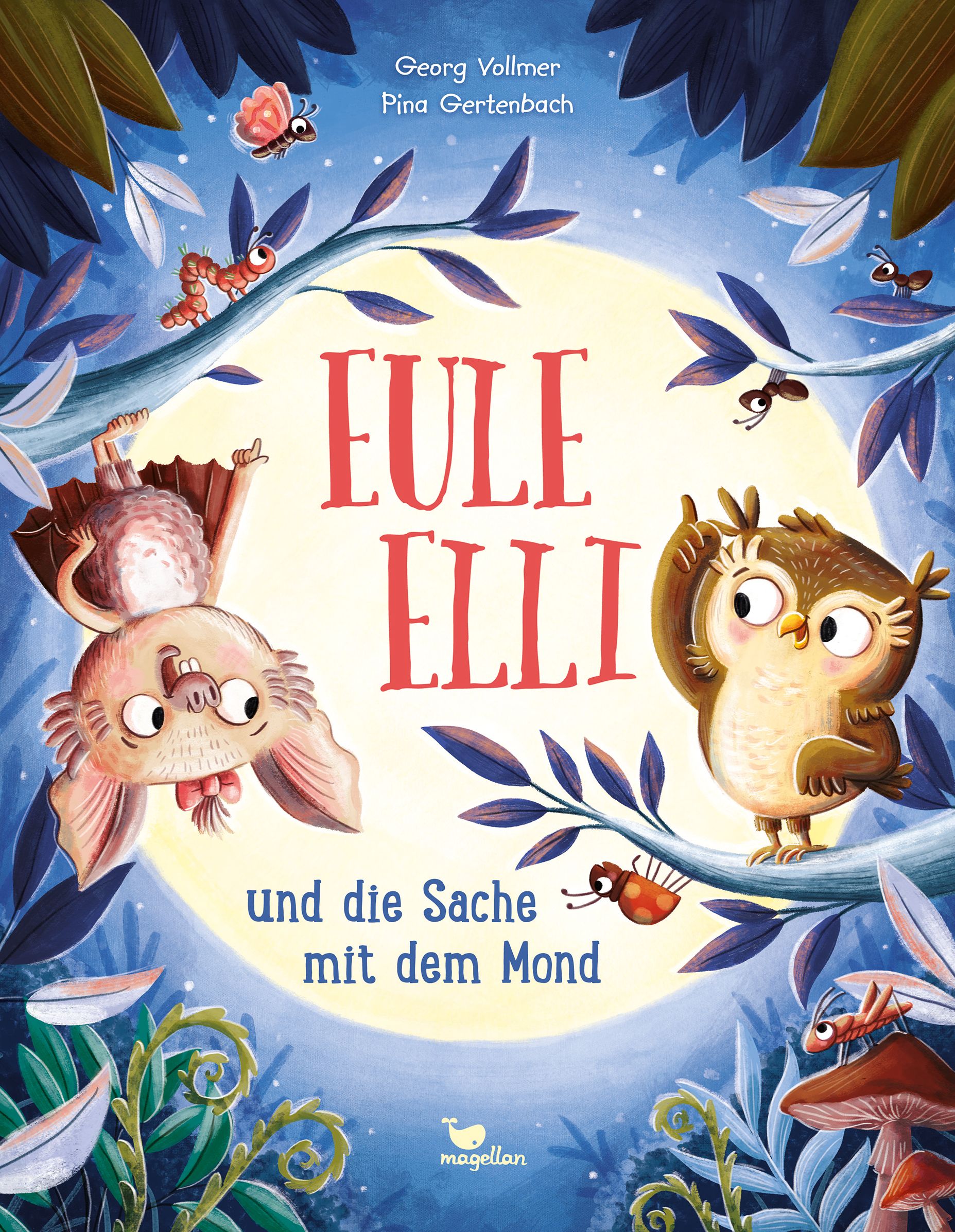 Eule Elli und die Sache mit dem Mond