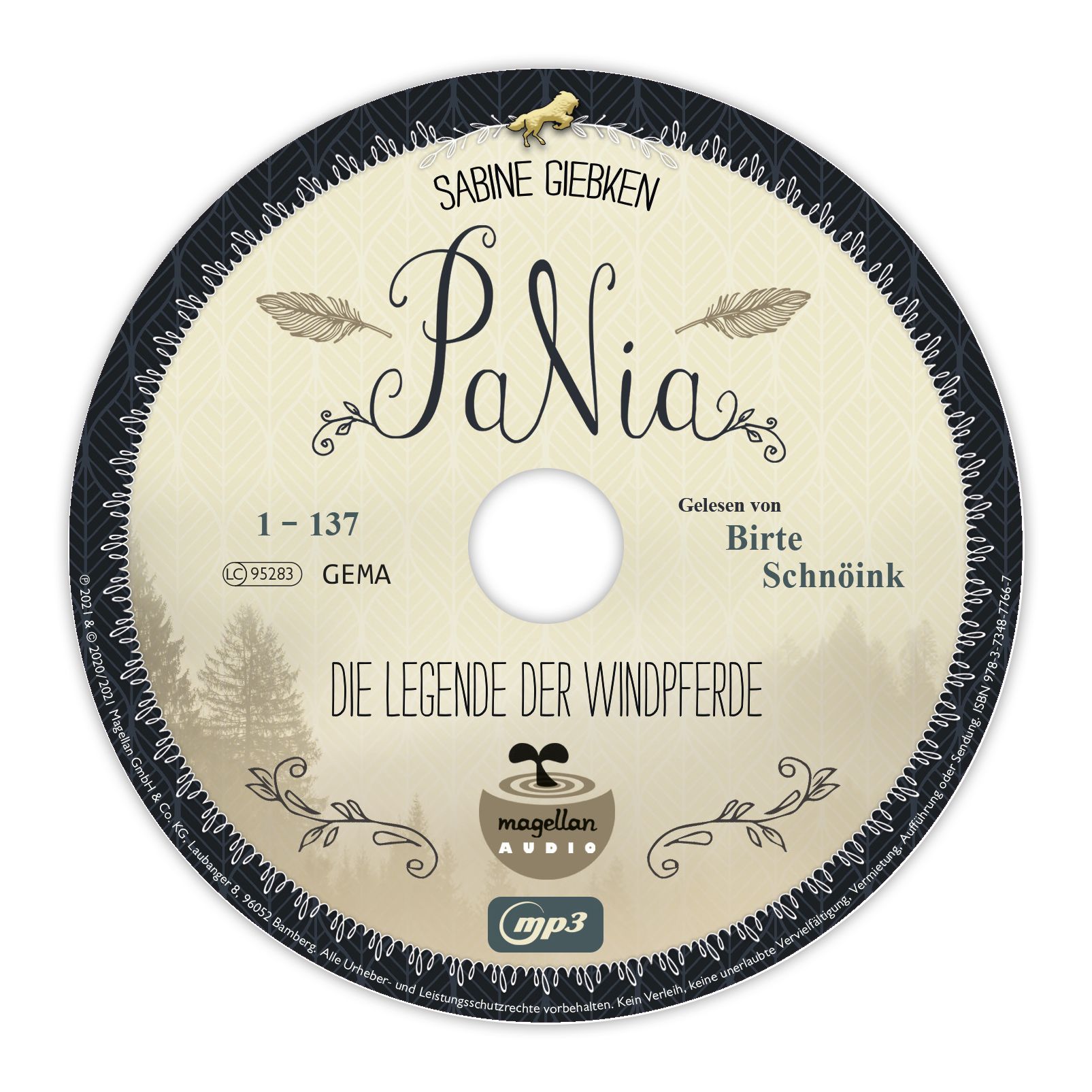PaNia - Die Legende der Windpferde (mp3-CD)