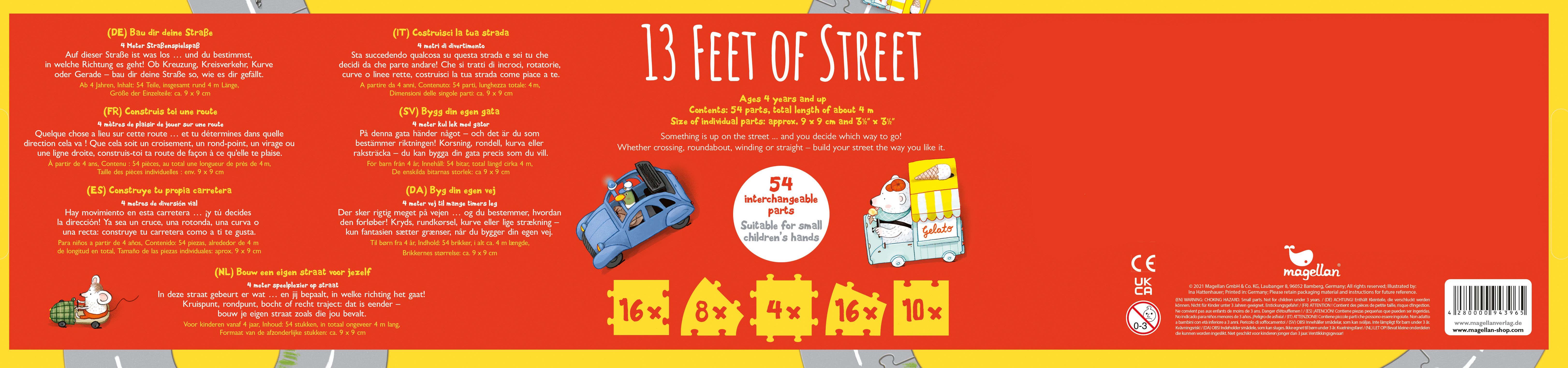 13 Feet of Street