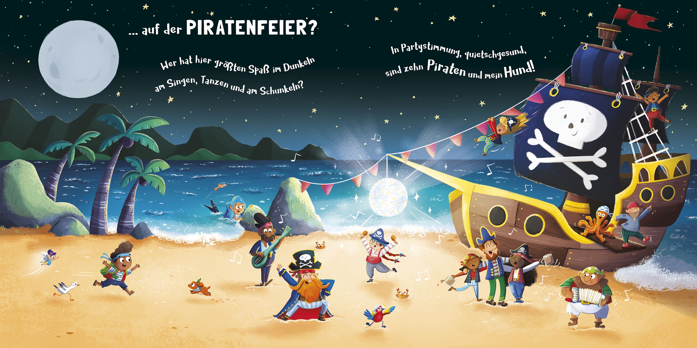 Bitte nicht wecken ... Hier schläft ein Pirat!