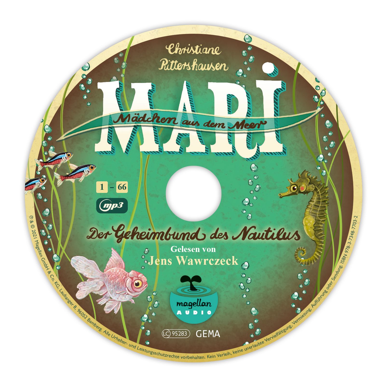 Mari - Mädchen aus dem Meer - Der Geheimbund des Nautilus (mp3-CD)