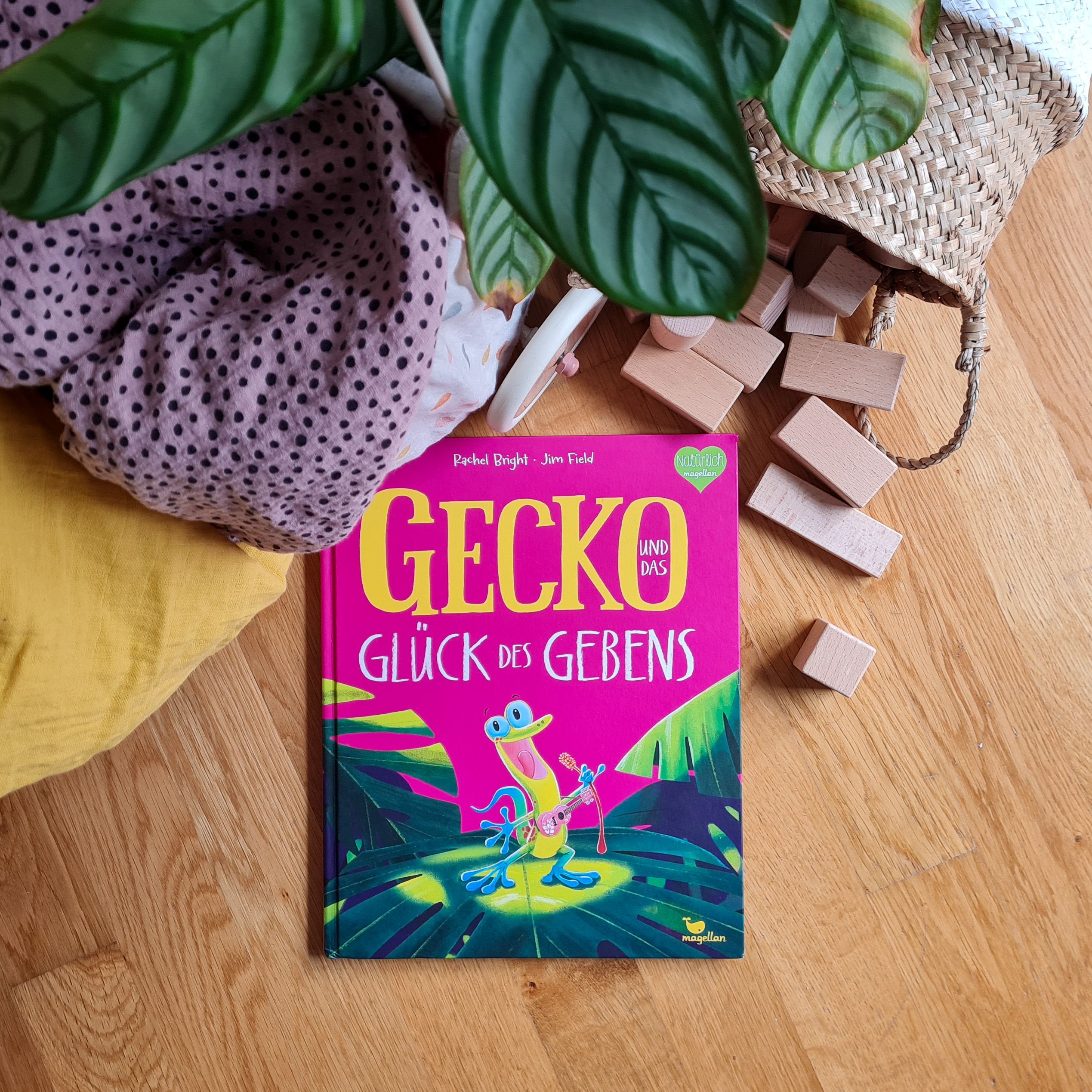 Gecko und das Glück des Gebens