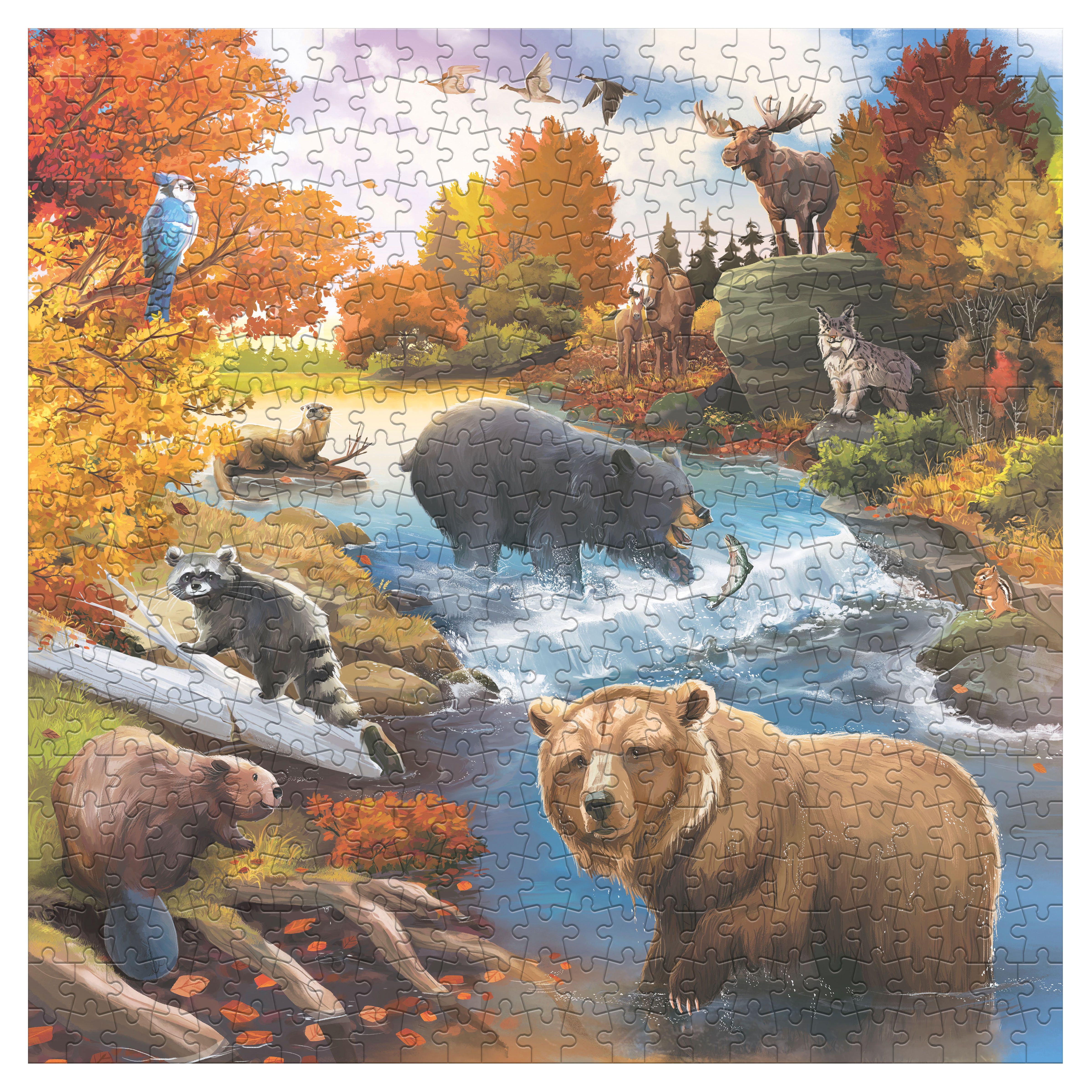 My Family Puzzle - Northern Wildlife