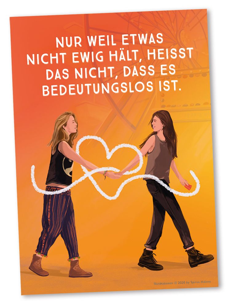 Küsse im Sommerregen sind auch nur nass
