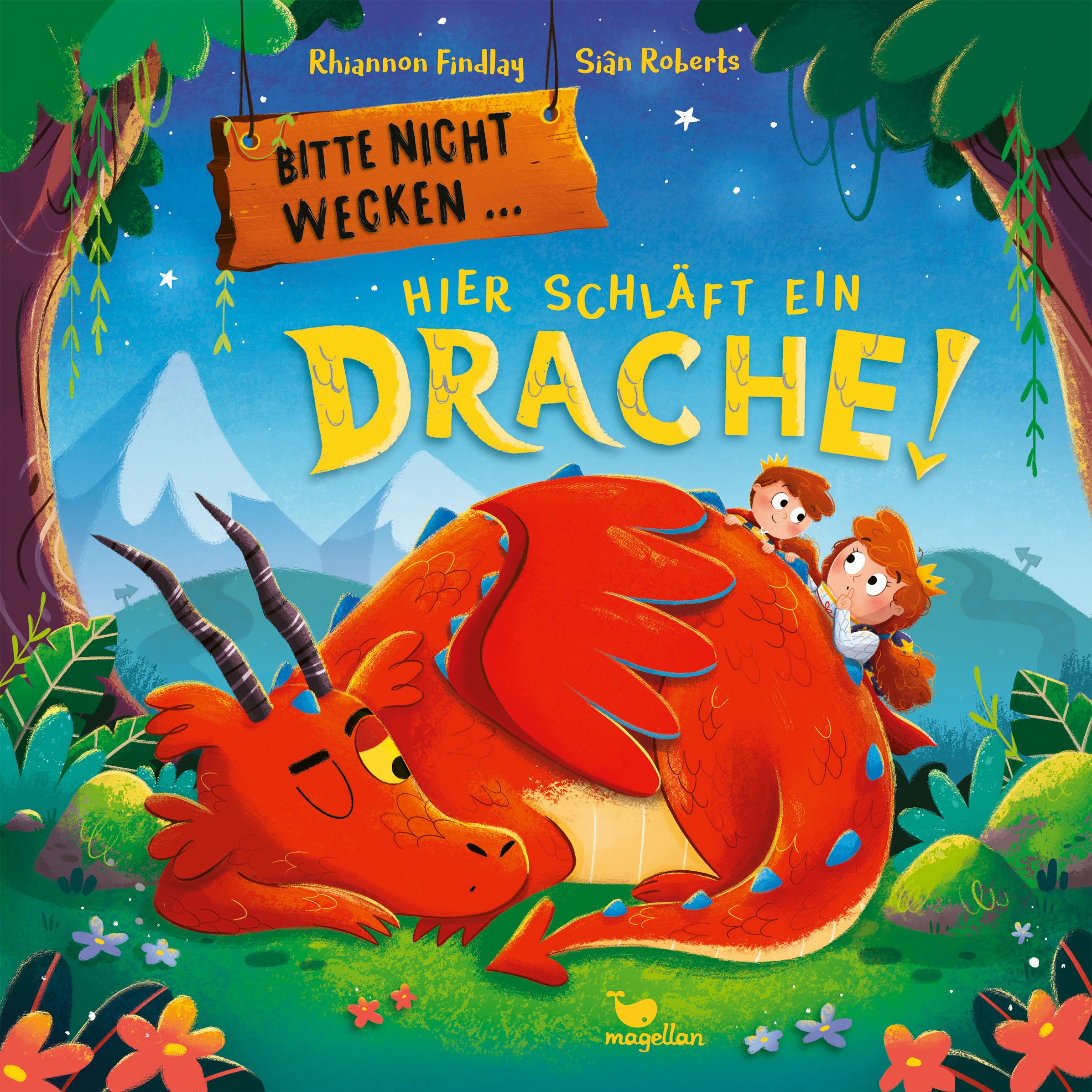 Bitte nicht wecken ... Hier schläft ein Drache!