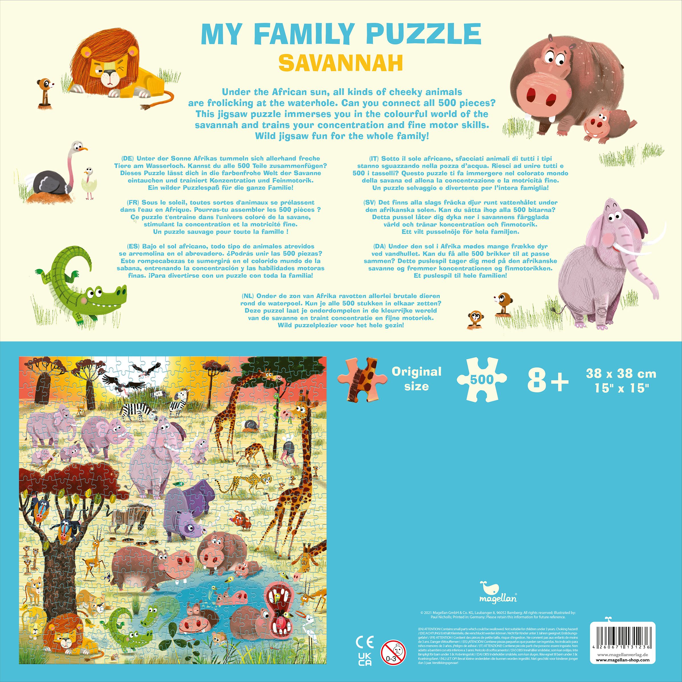 My Family Puzzle - Savannah