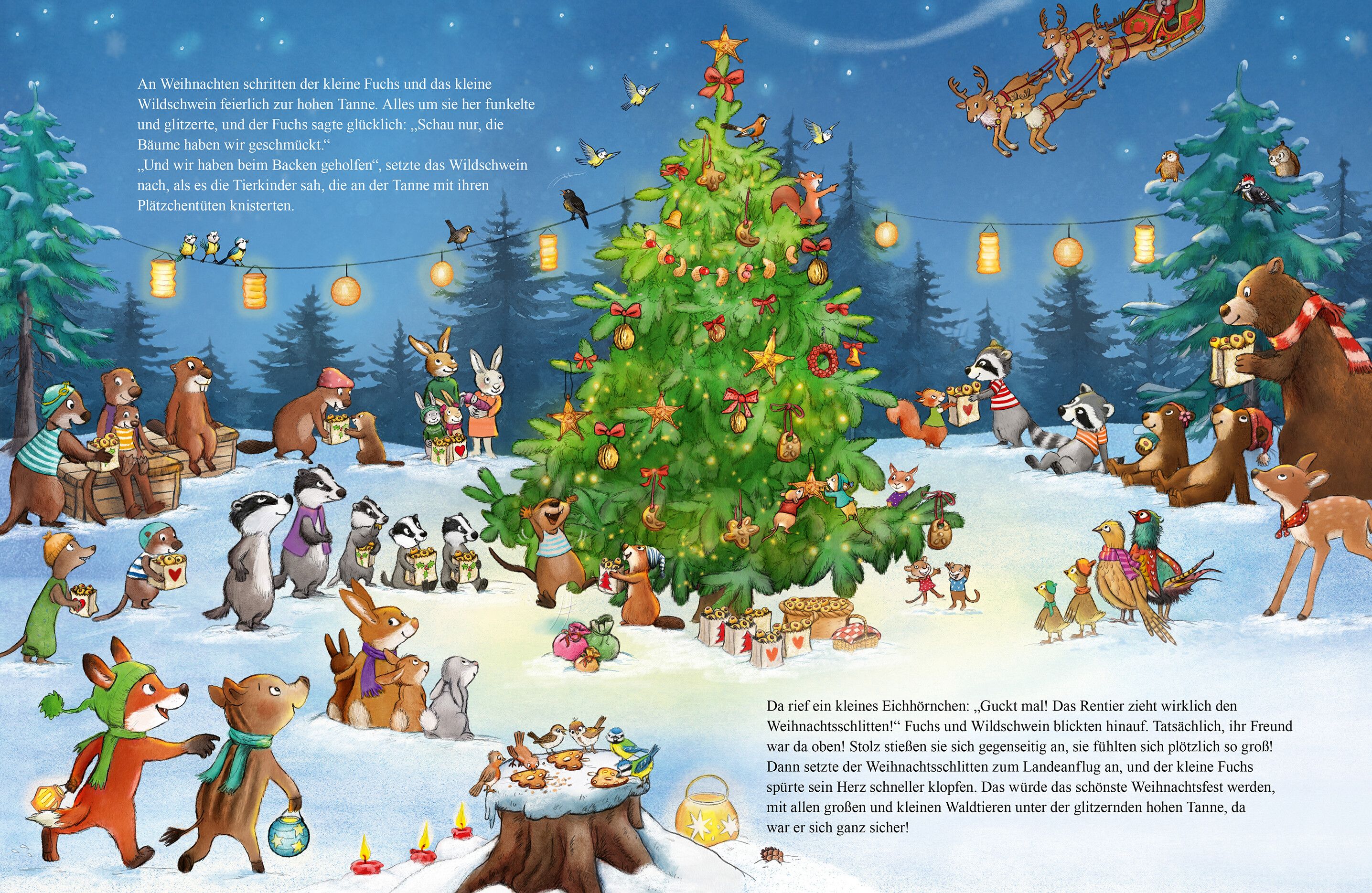 Ein wundervoller Weihnachtsschlitten