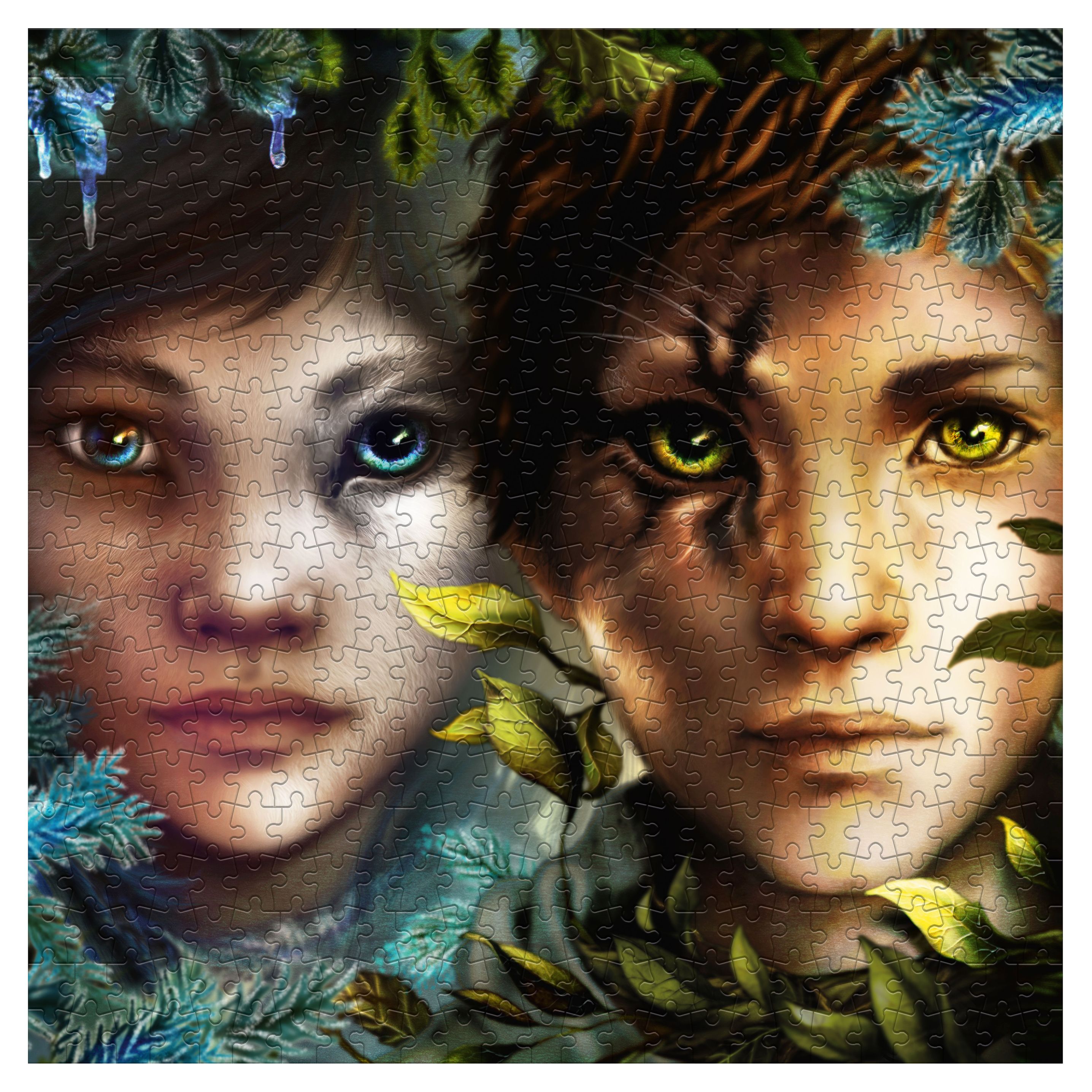 Woodwalkers - Puzzle - Carag & Tikaani