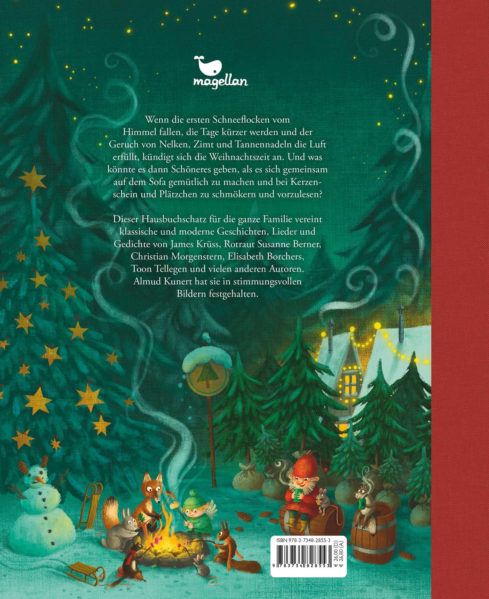 Wunderbare Weihnachtszeit - Ein Hausbuch mit Geschichten, Liedern und Gedichten