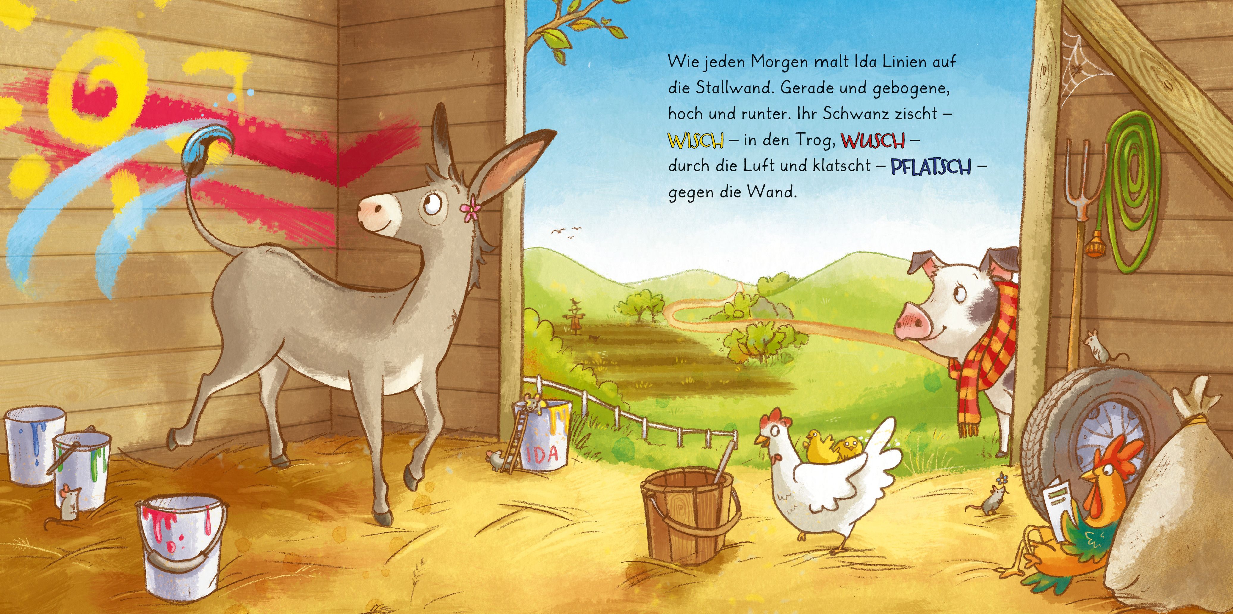 Ida hilft dem Osterhasen