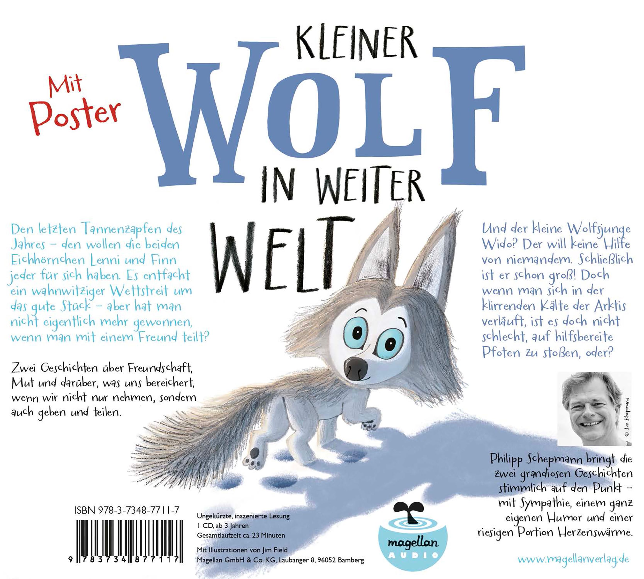 Die Streithörnchen / Kleiner Wolf in weiter Welt (Audio-CD)