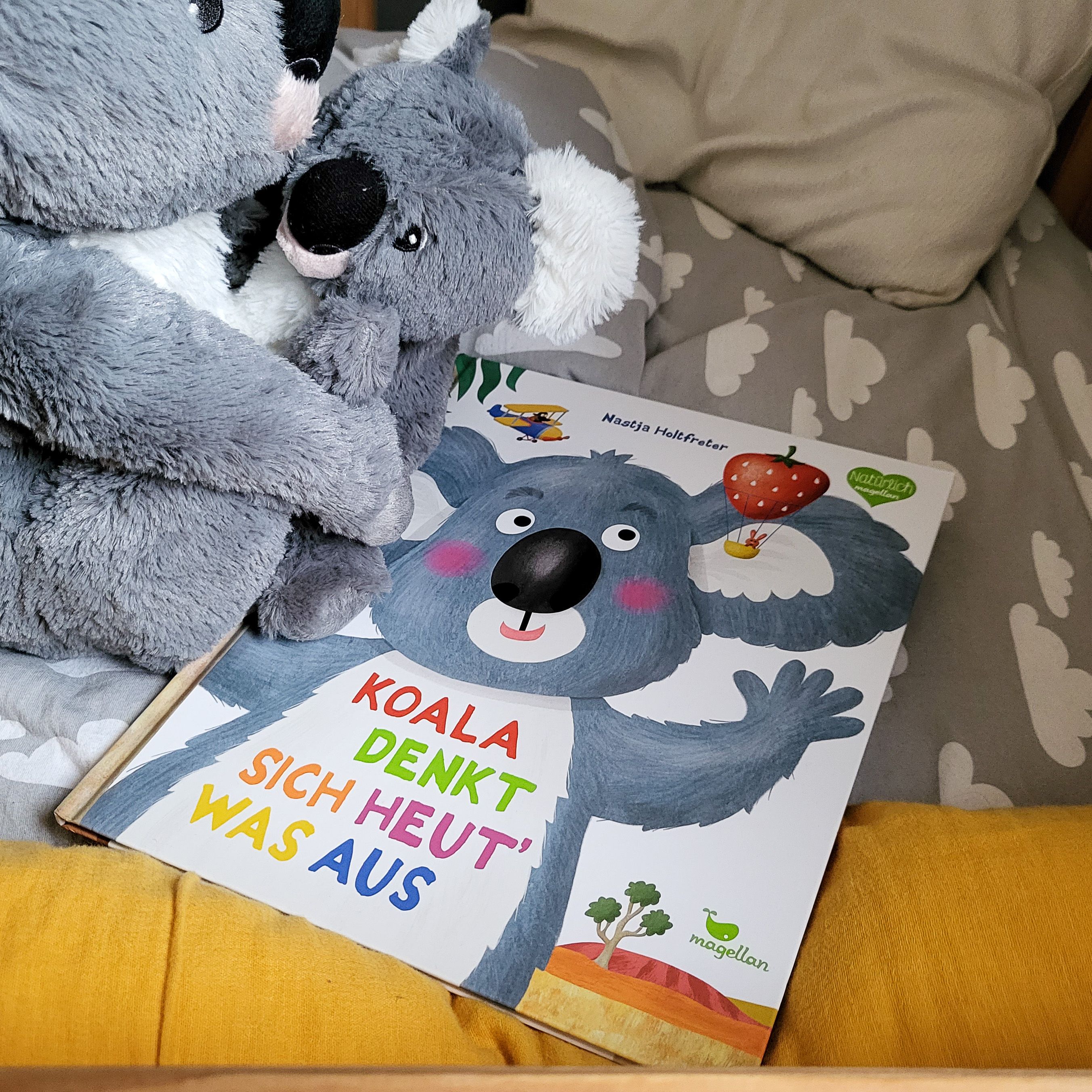 Koala denkt sich heut‘ was aus