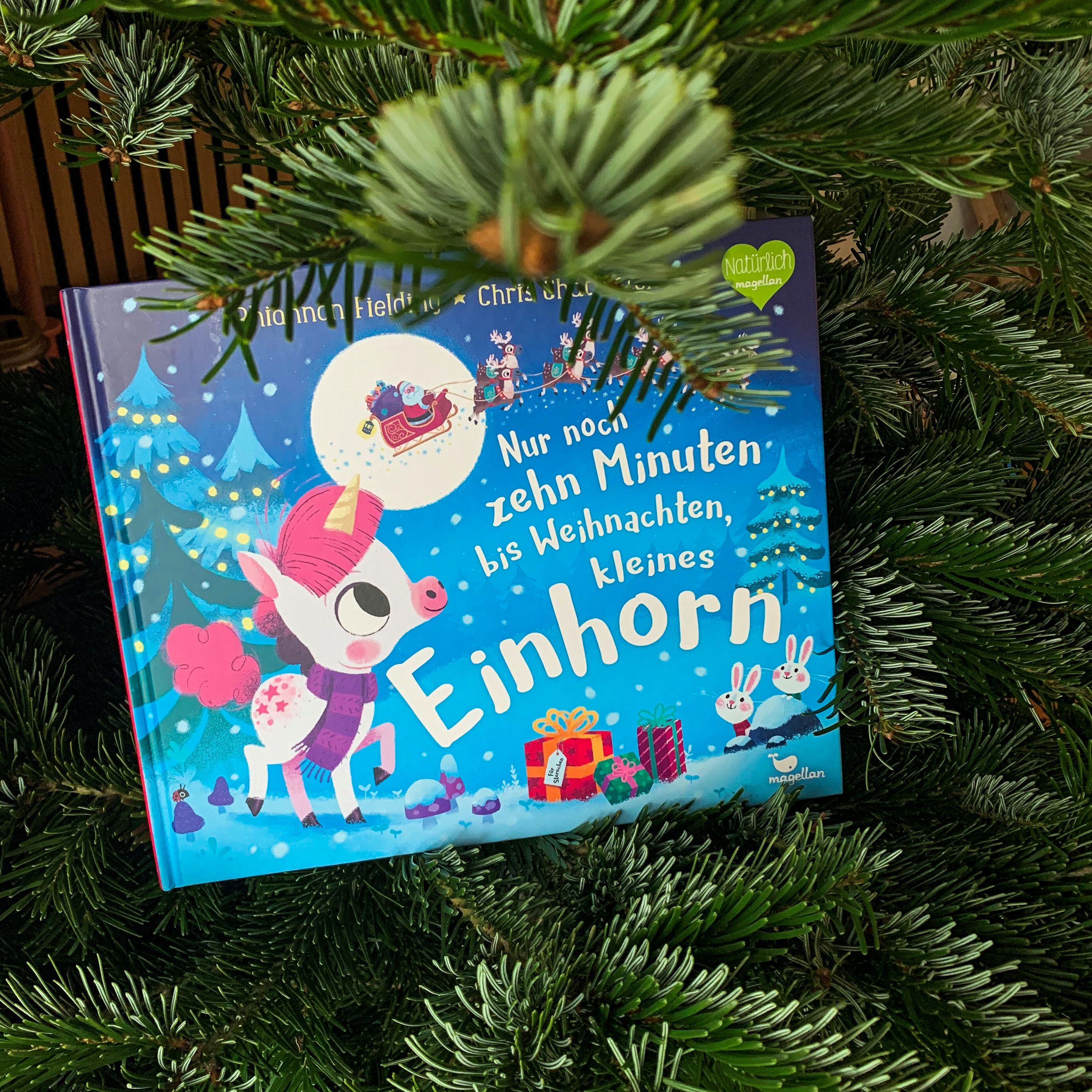 Nur noch zehn Minuten bis Weihnachten, kleines Einhorn