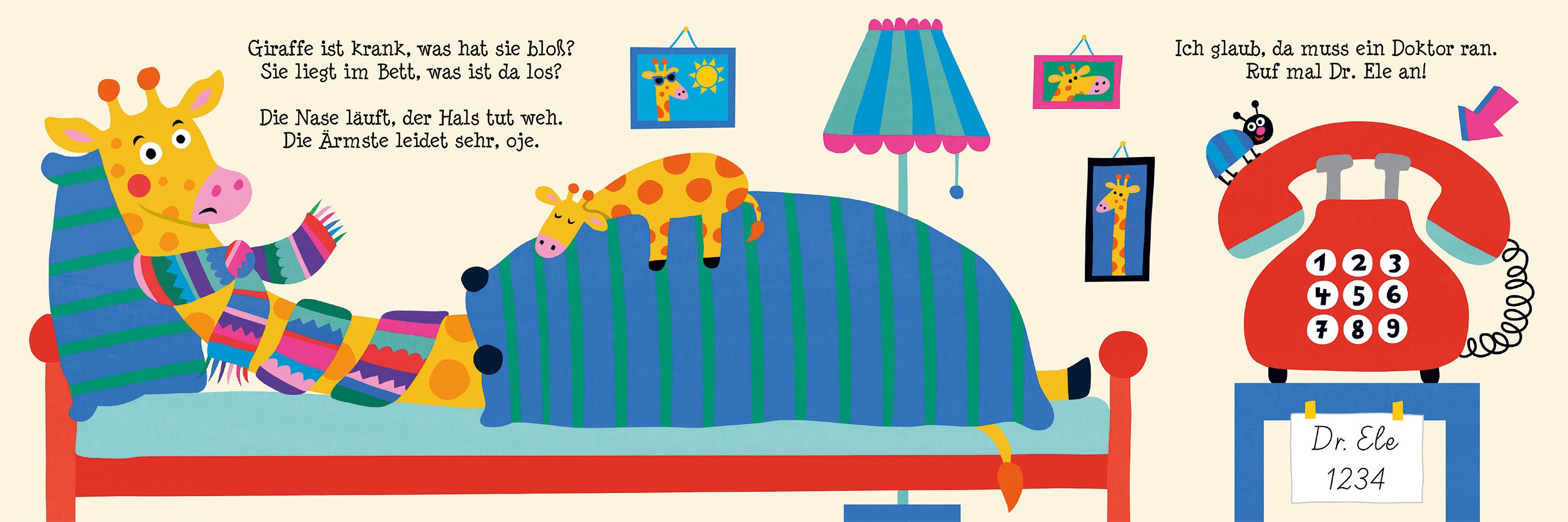 Hilf schnell mit, mach Giraffe wieder fit!