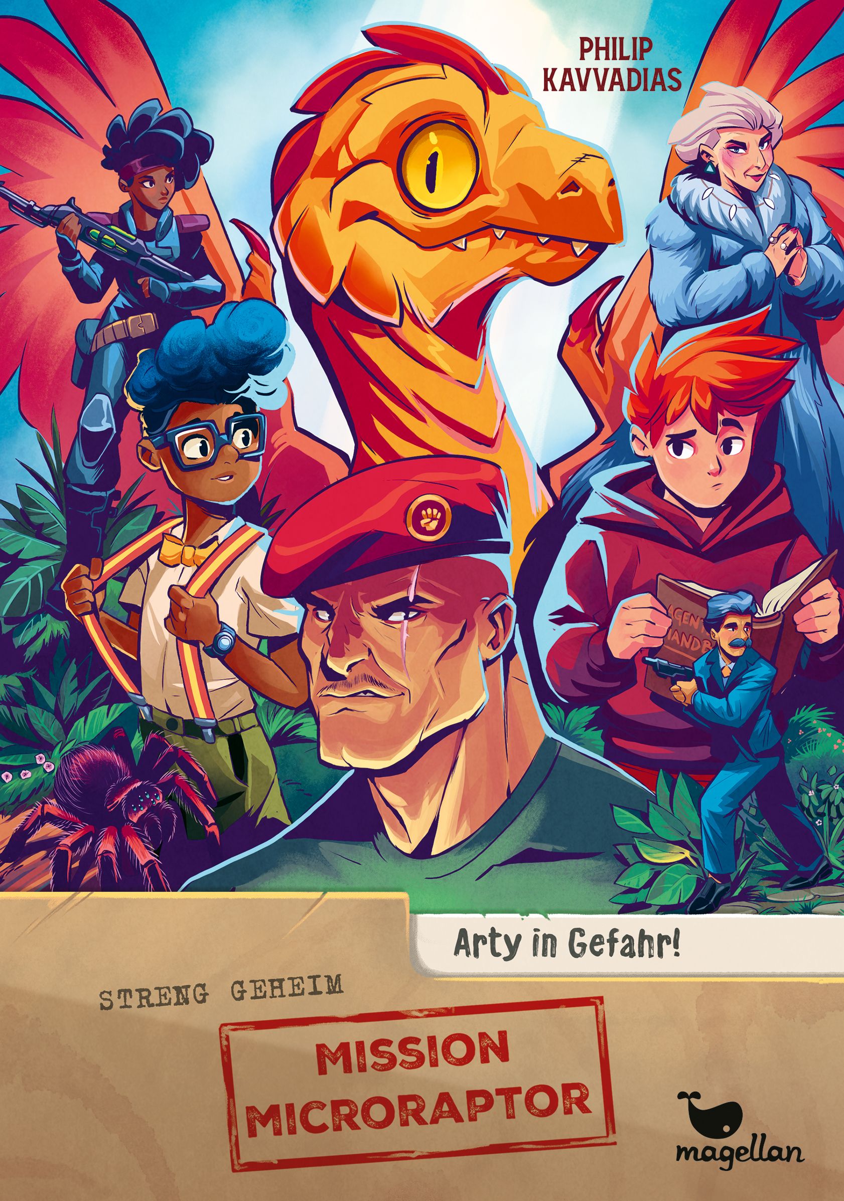 Mission Microraptor - Arty in Gefahr!